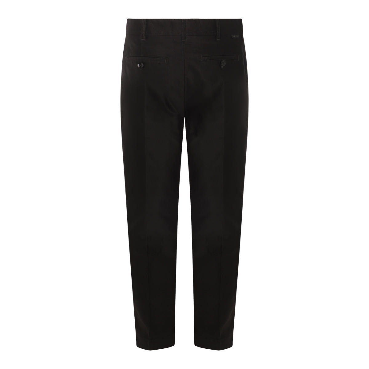 BLACK WOOL PANTS