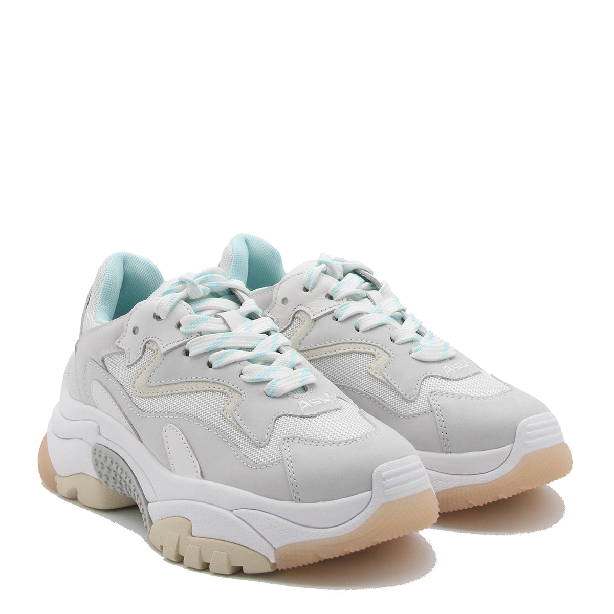 MULTICOLOR LEATHER SNEAKERS