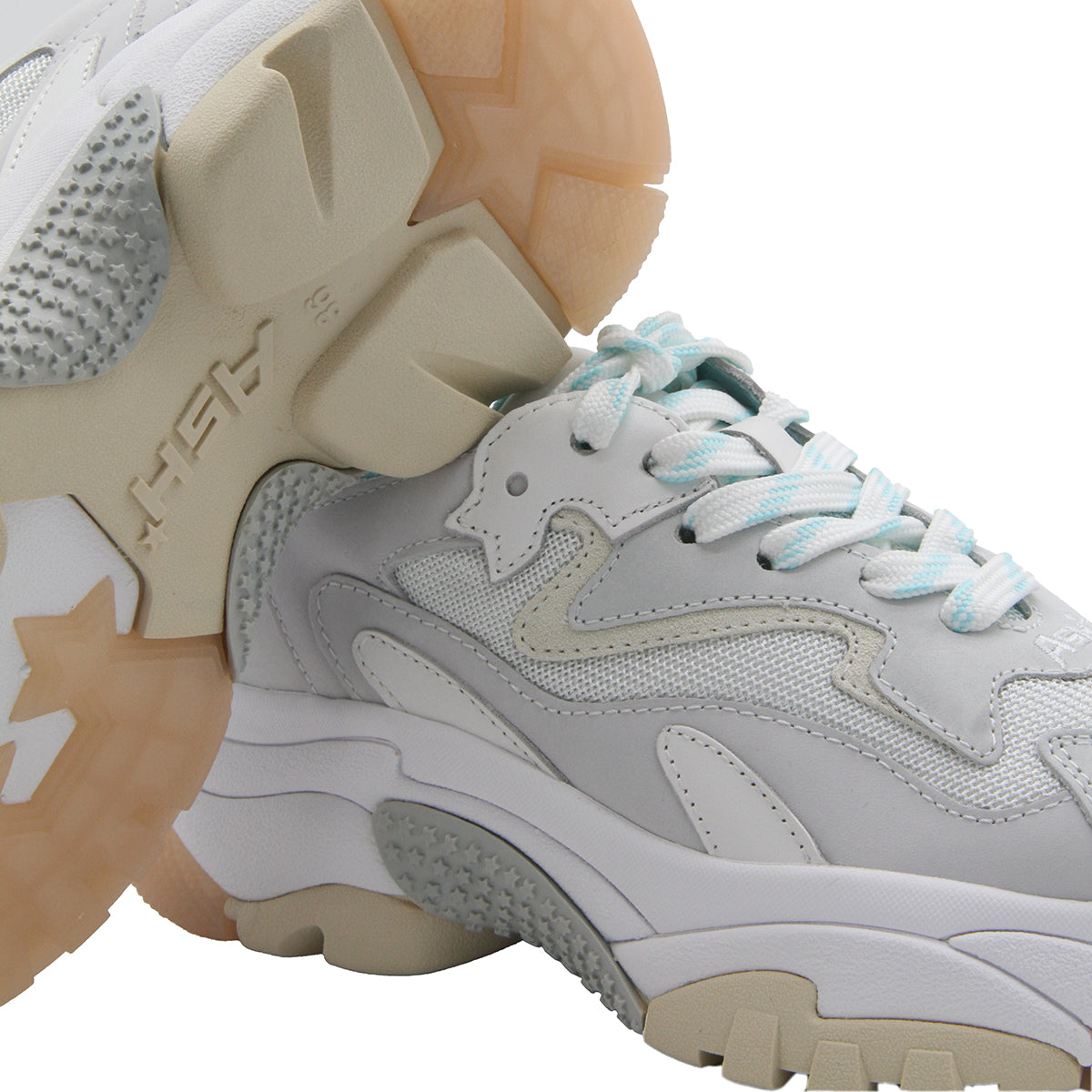 MULTICOLOR LEATHER SNEAKERS