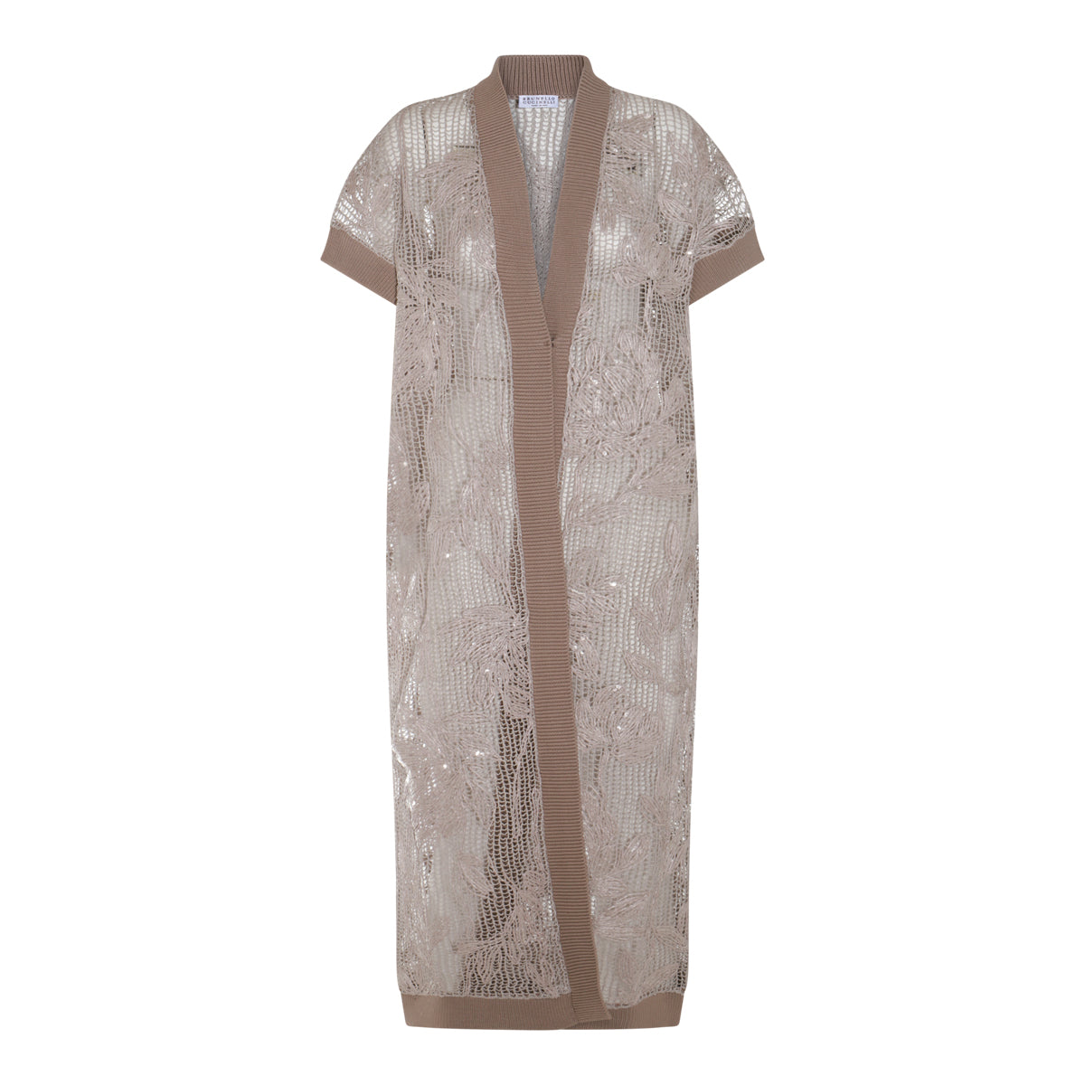 BEIGE COTTON KNITWEAR