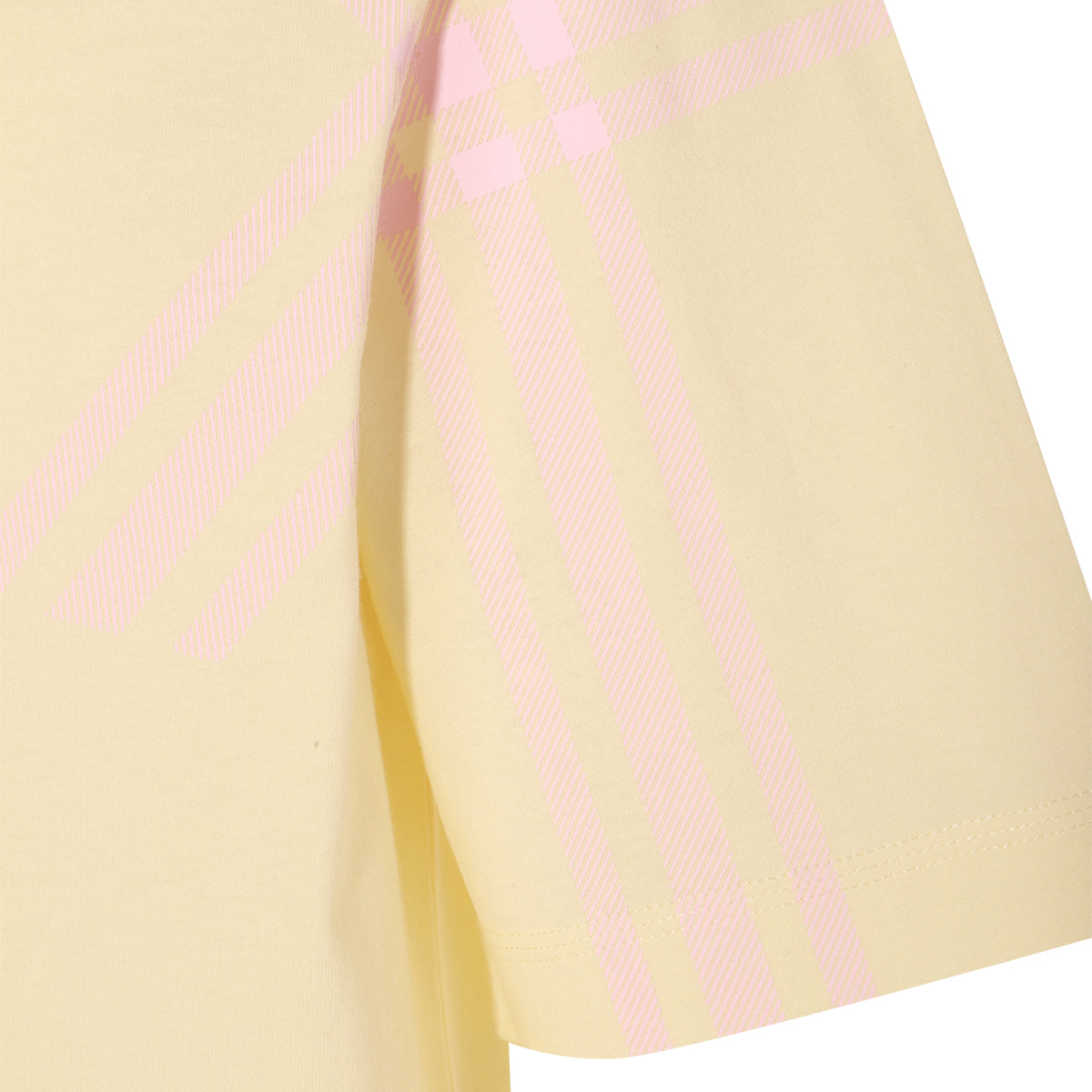 YELLOW COTTON T-SHIRT