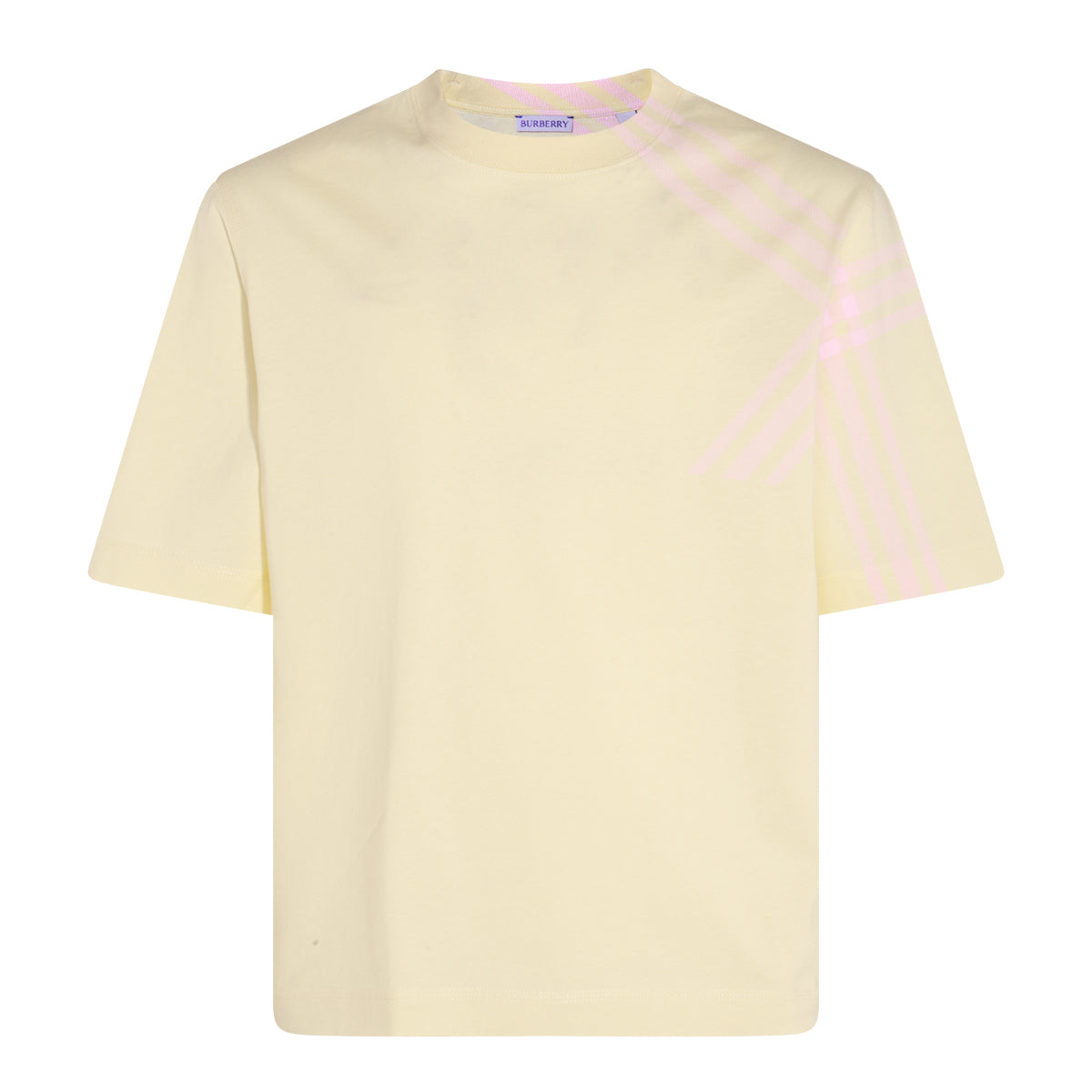 YELLOW COTTON T-SHIRT