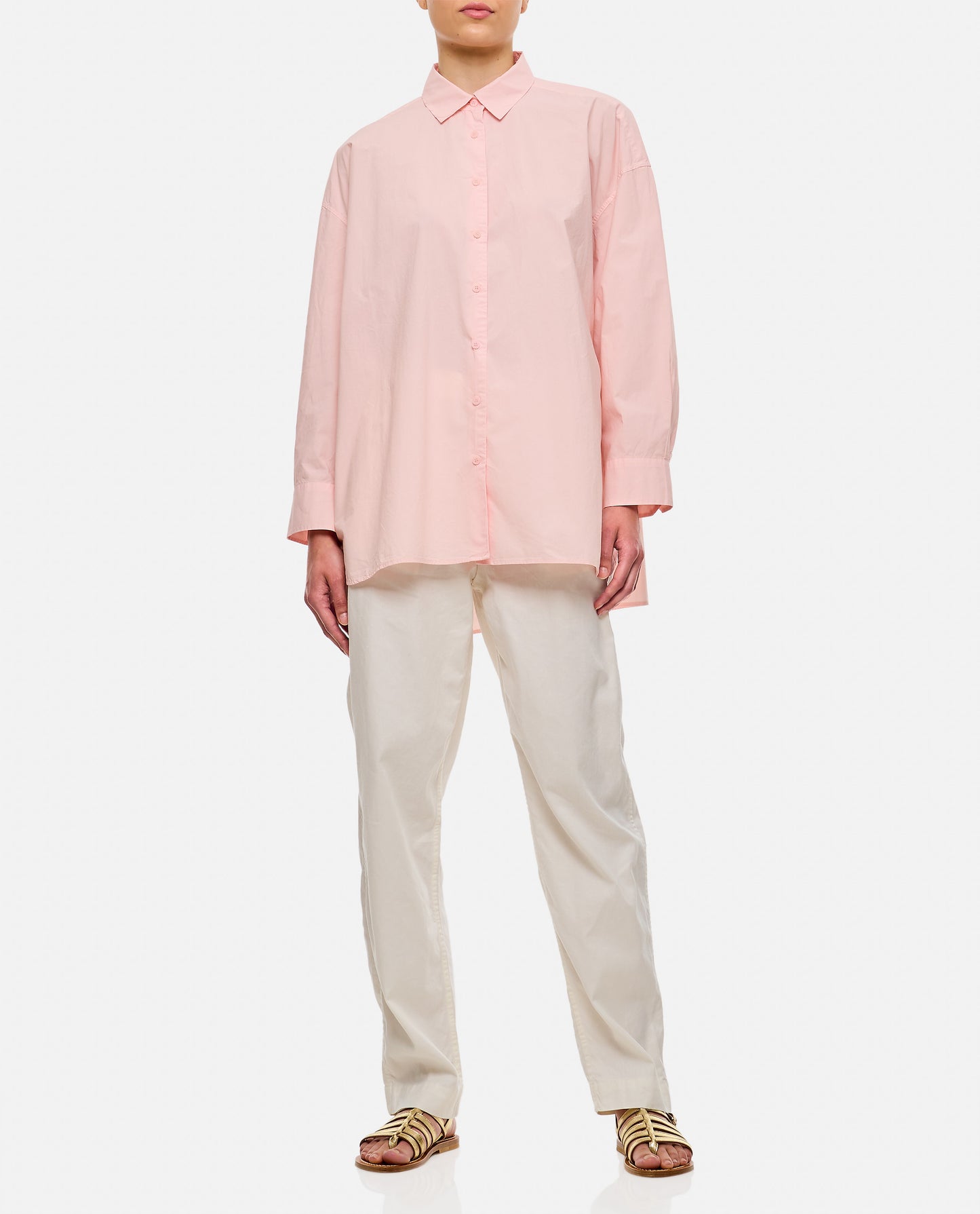 JUDE FEMME COTTON AND LINEN PANTS
