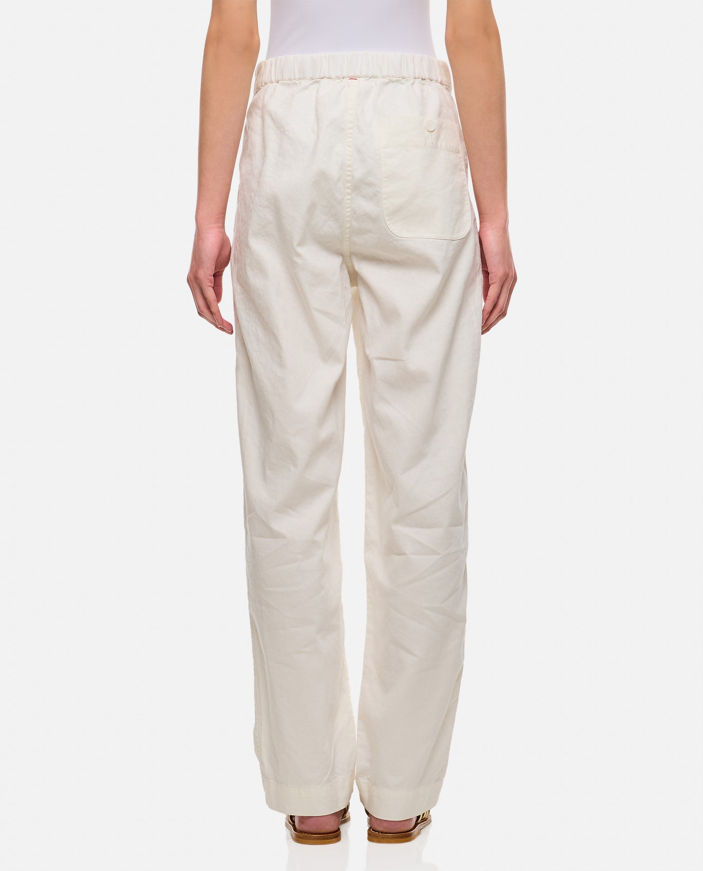 JUDE FEMME COTTON AND LINEN PANTS