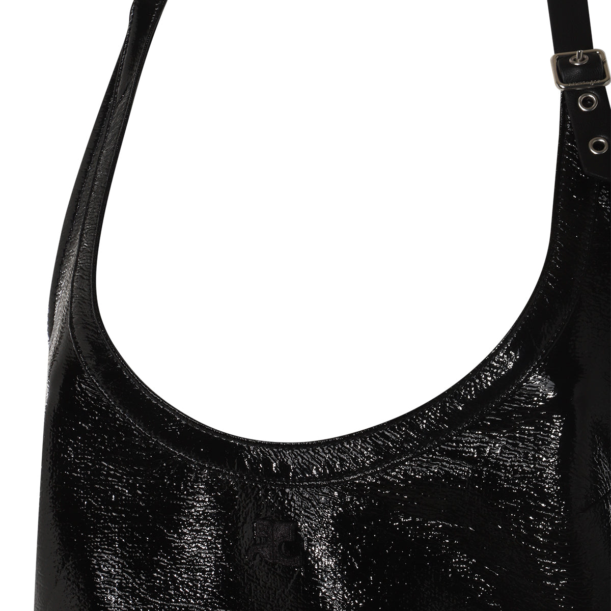 BLACK COTTON MINI DRESS