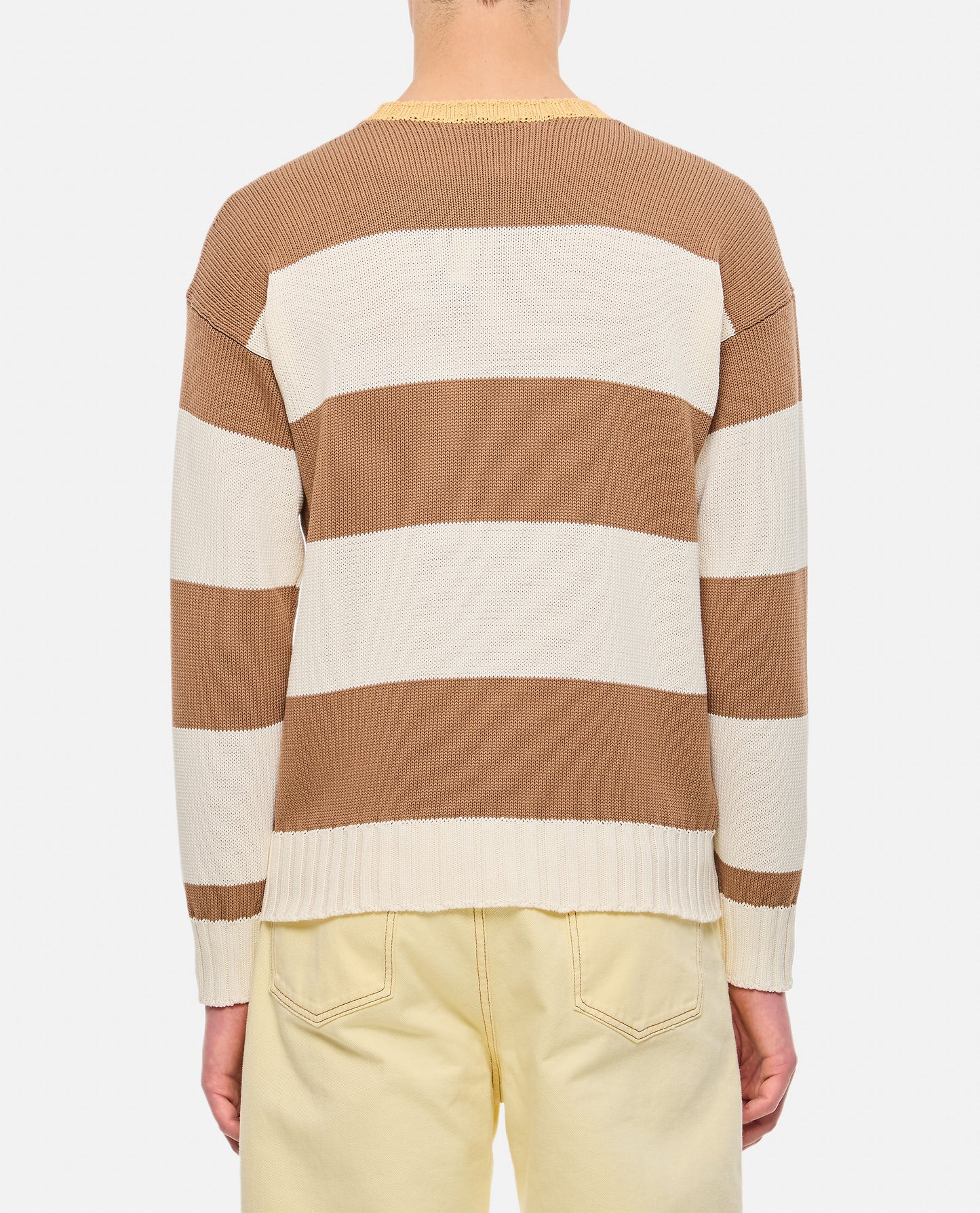 STRIPE CREWNECK SWEATER