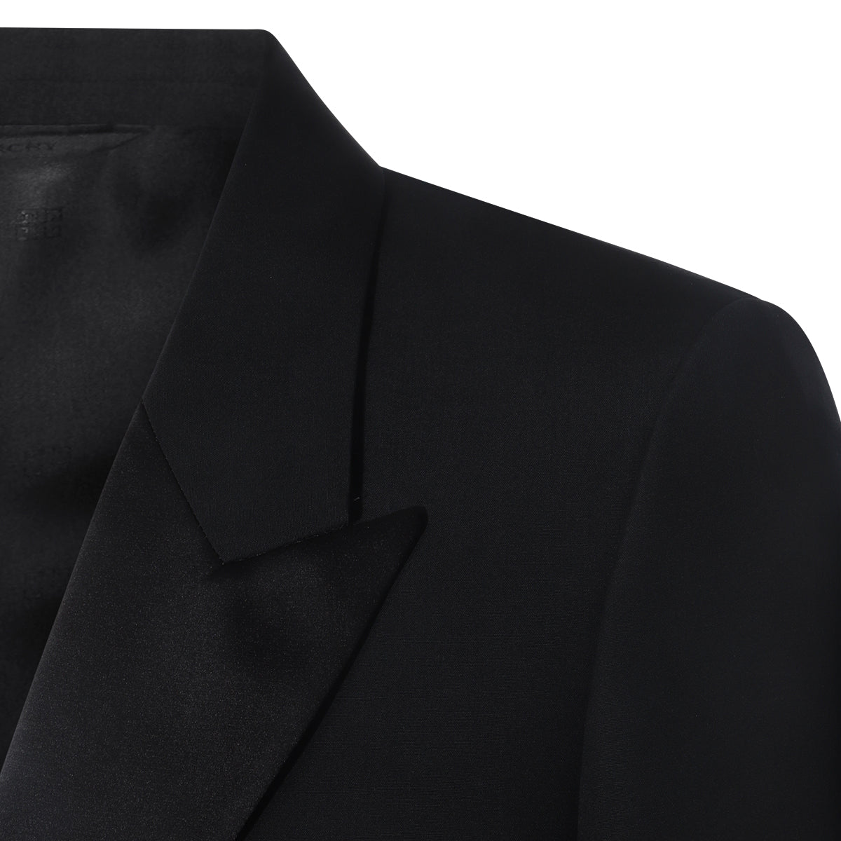 BLACK WOOL BLAZER
