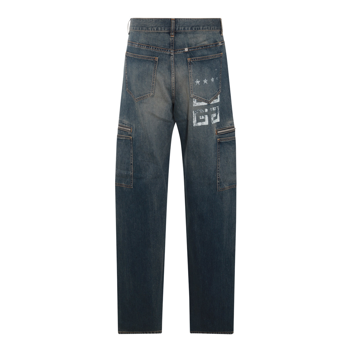 NAVY COTTON JEANS