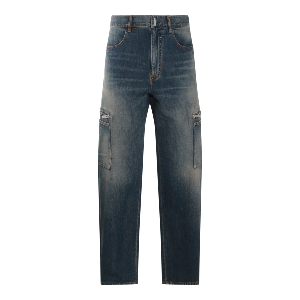 NAVY COTTON JEANS