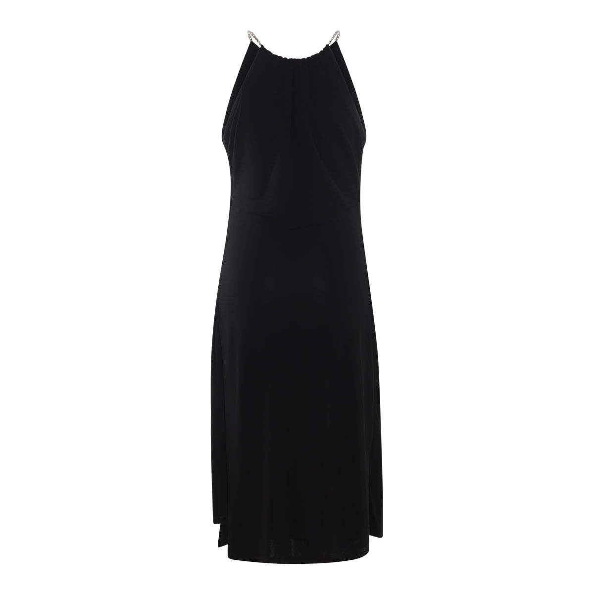 BLACK MIDI DRESS