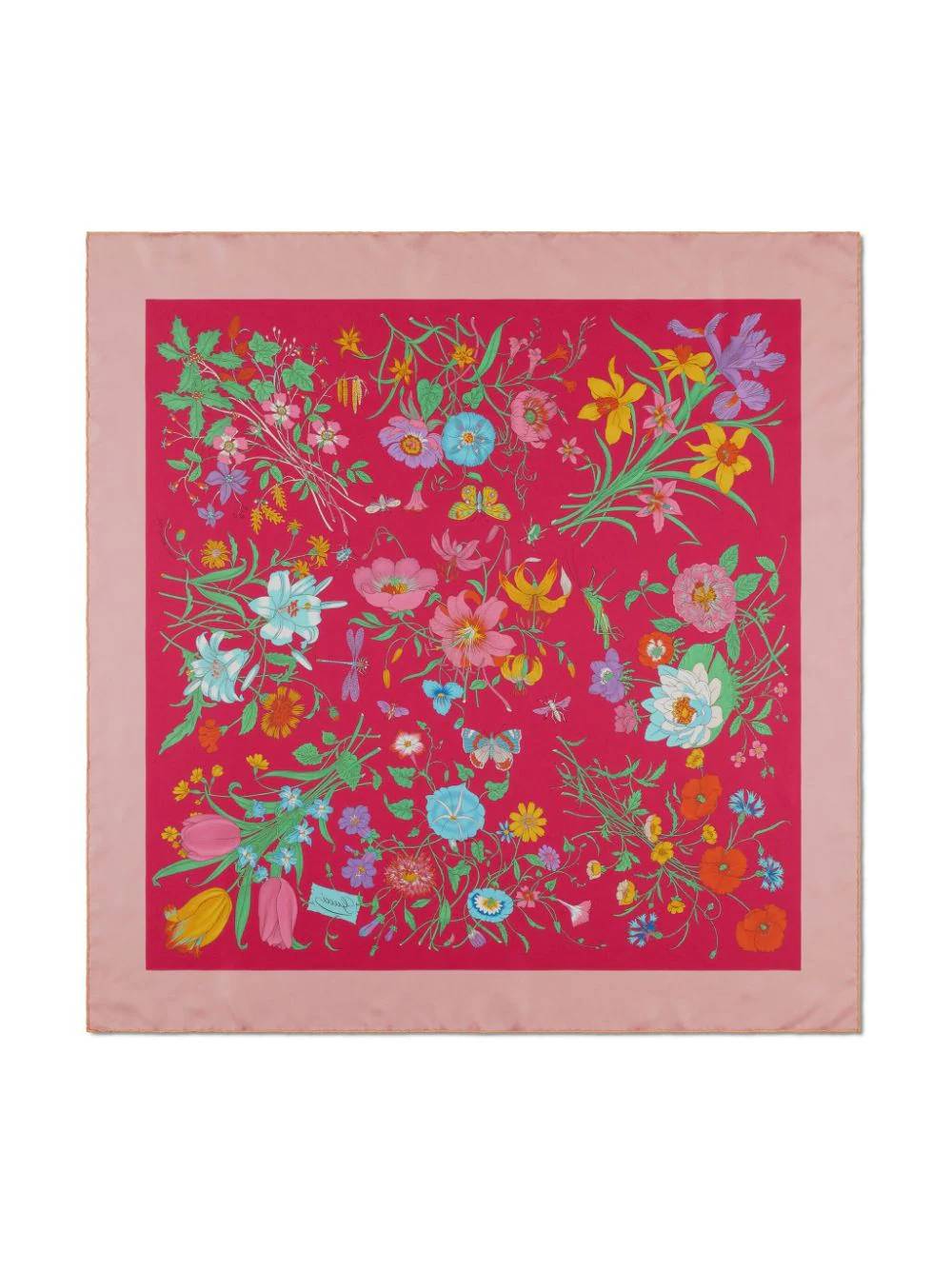 ORANGE/MULTICOLOUR SCARF