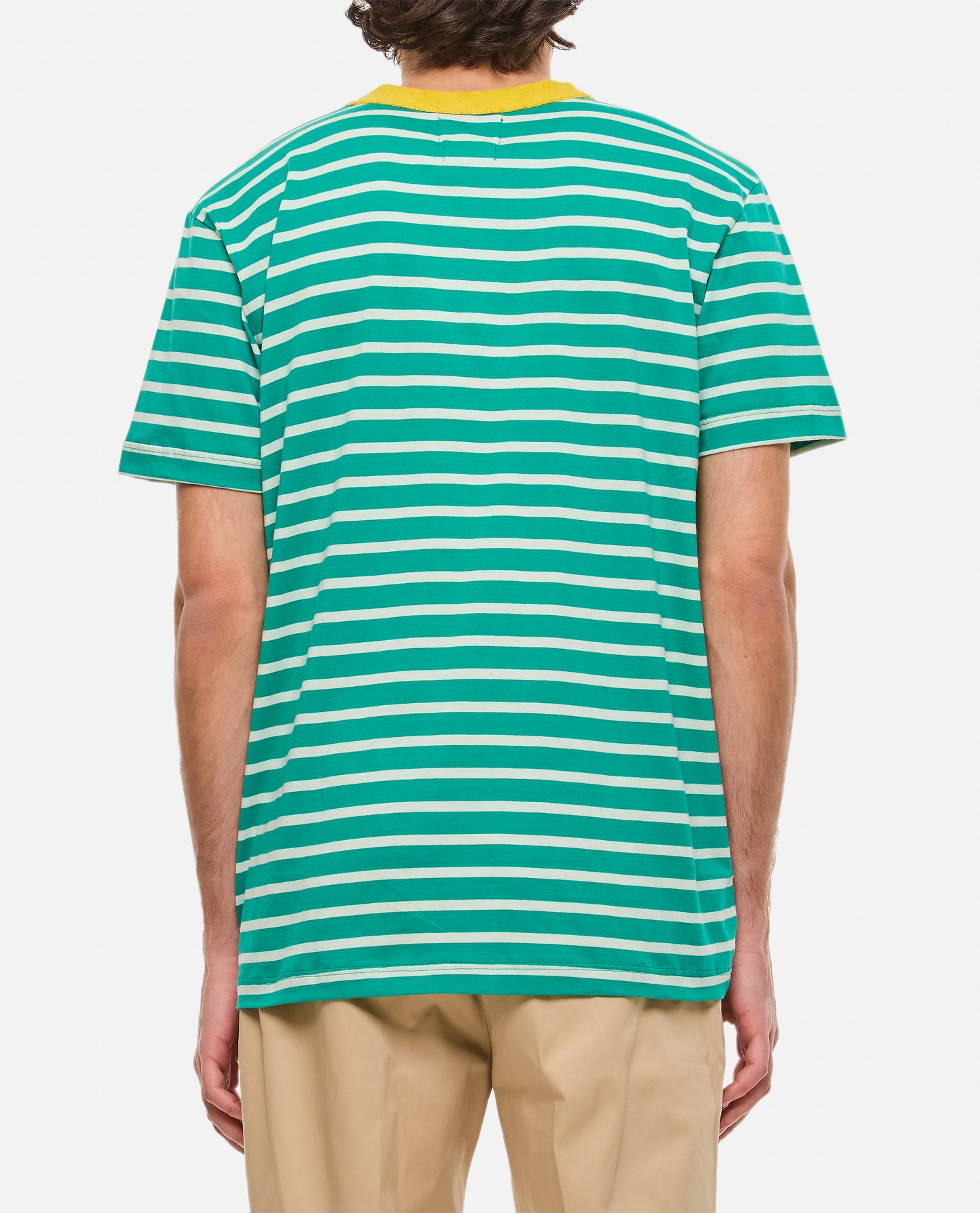 T-SHIRT A RIGHE IN COTONE