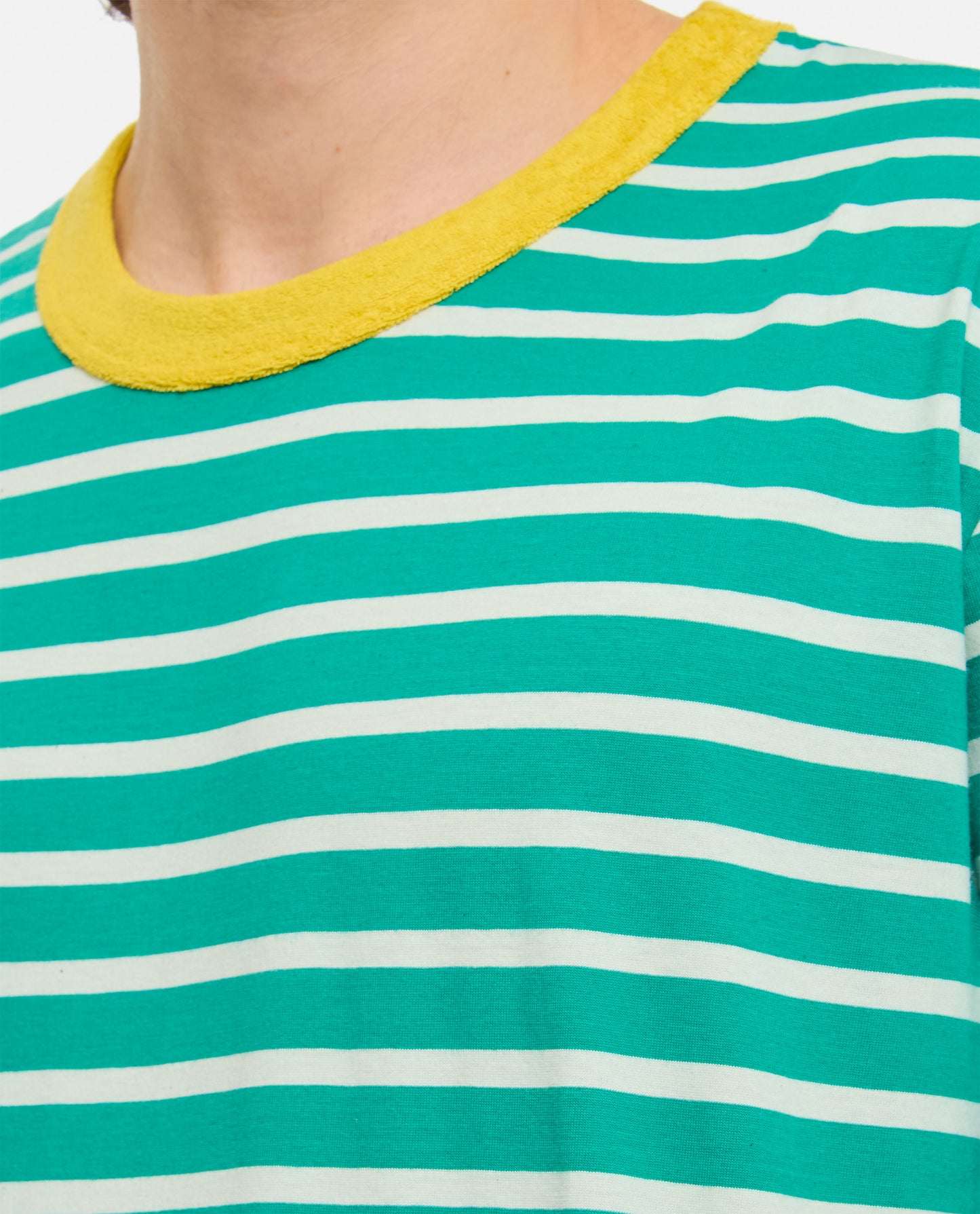 T-SHIRT A RIGHE IN COTONE