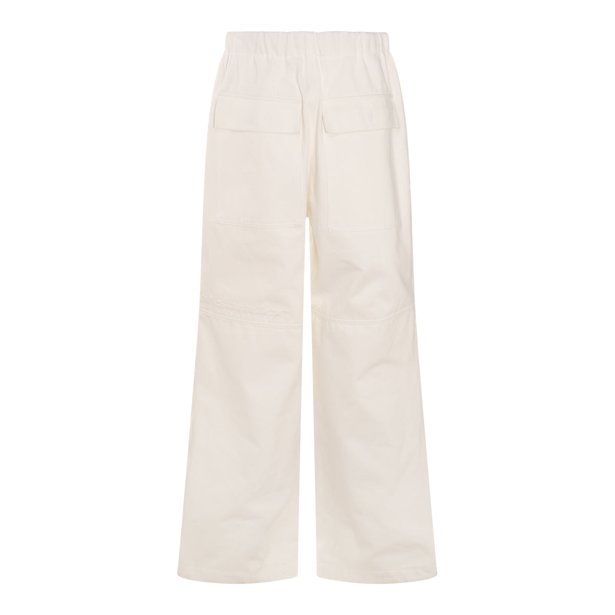 WHITE COTTON PANTS
