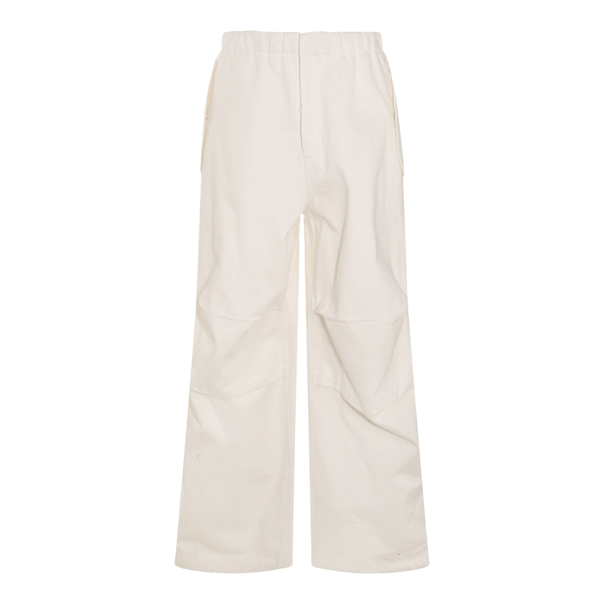 WHITE COTTON PANTS