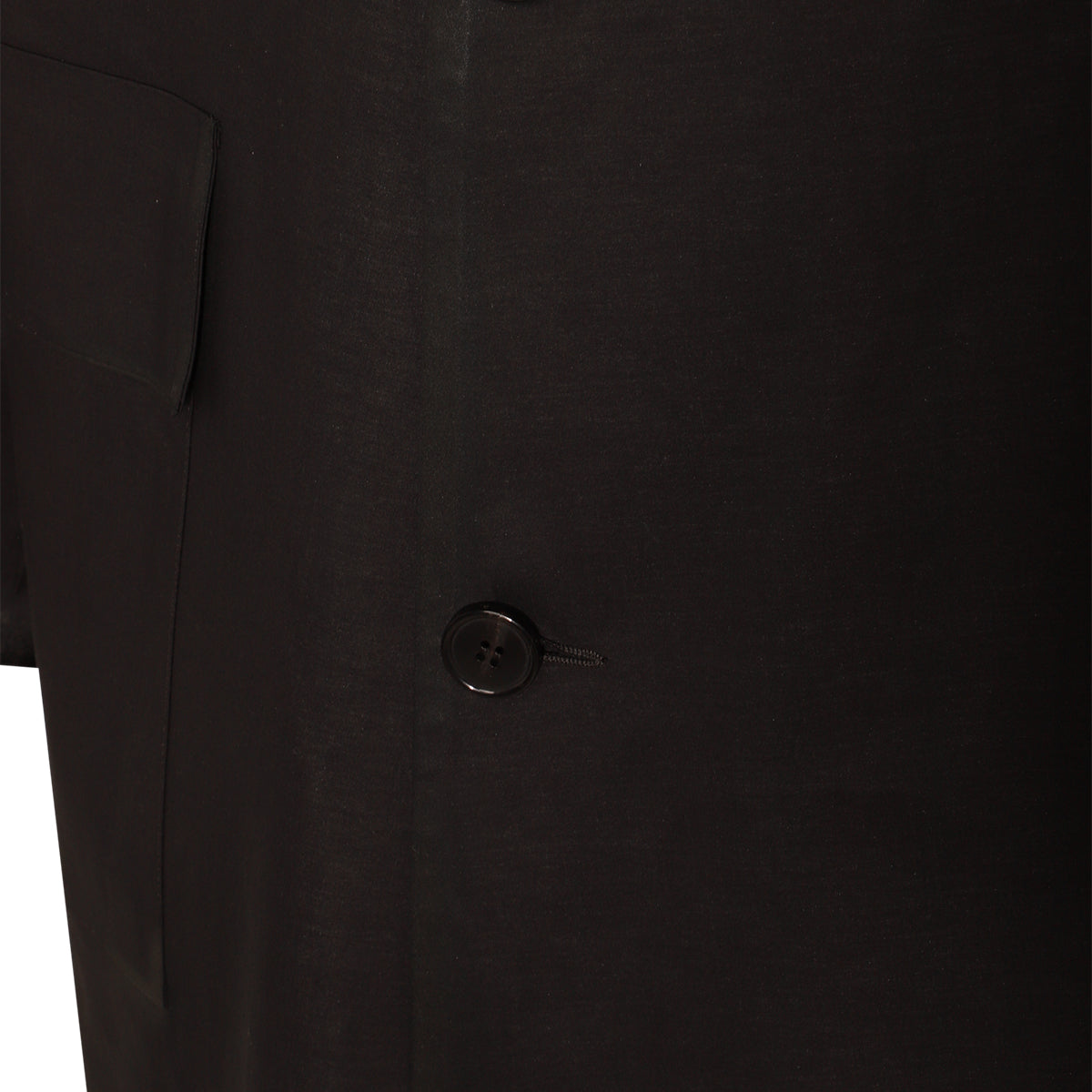 BLACK COTTON COAT