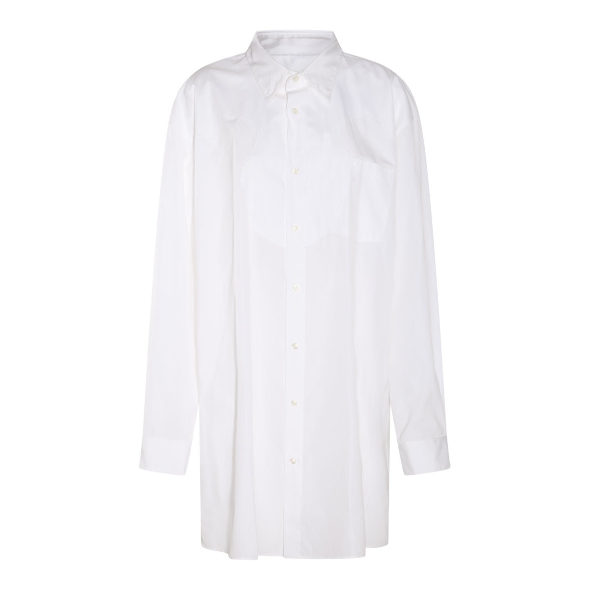 WHITE COTTON DRESS