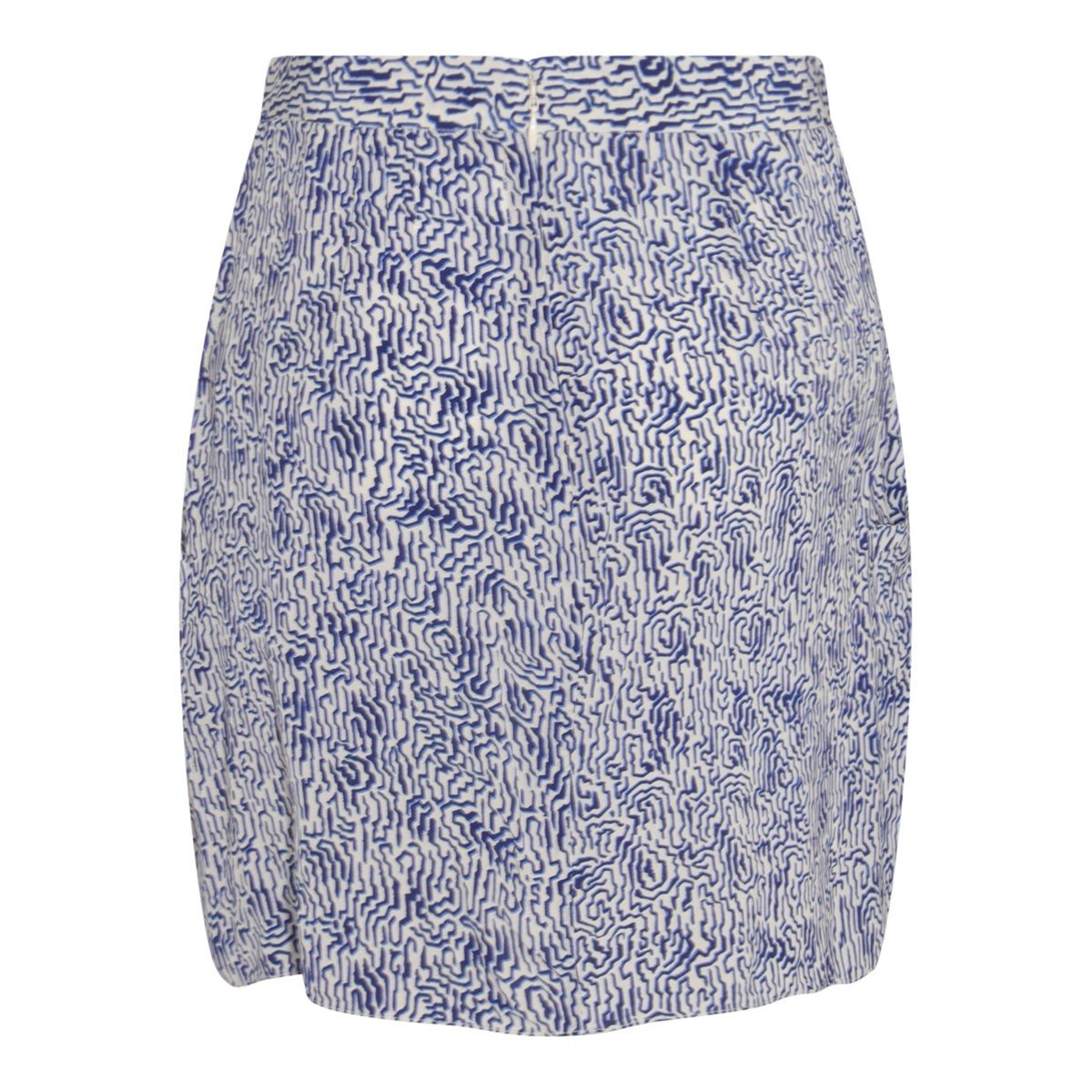 BLUE COTTON SKIRT