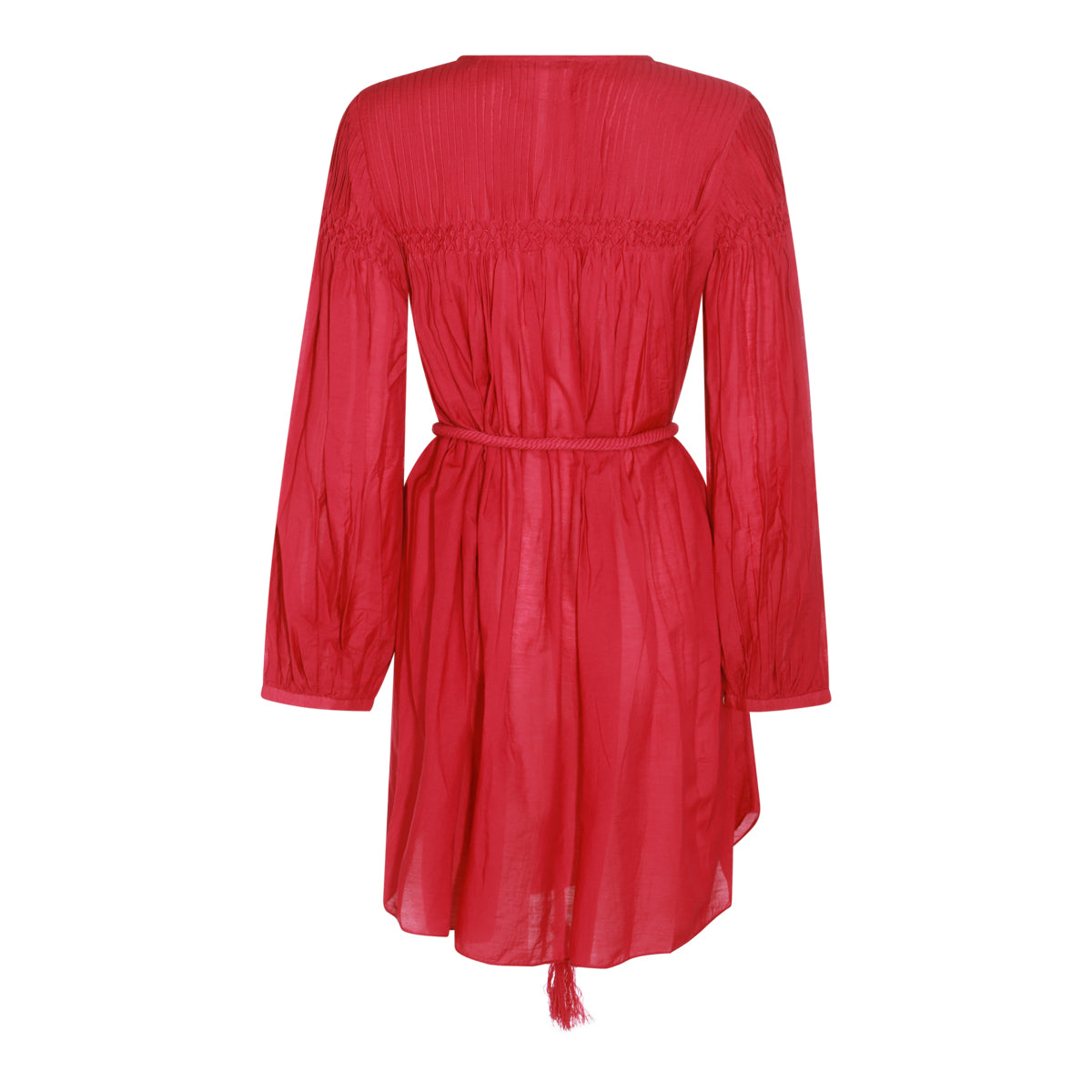 FUCSIA COTTON DRESS