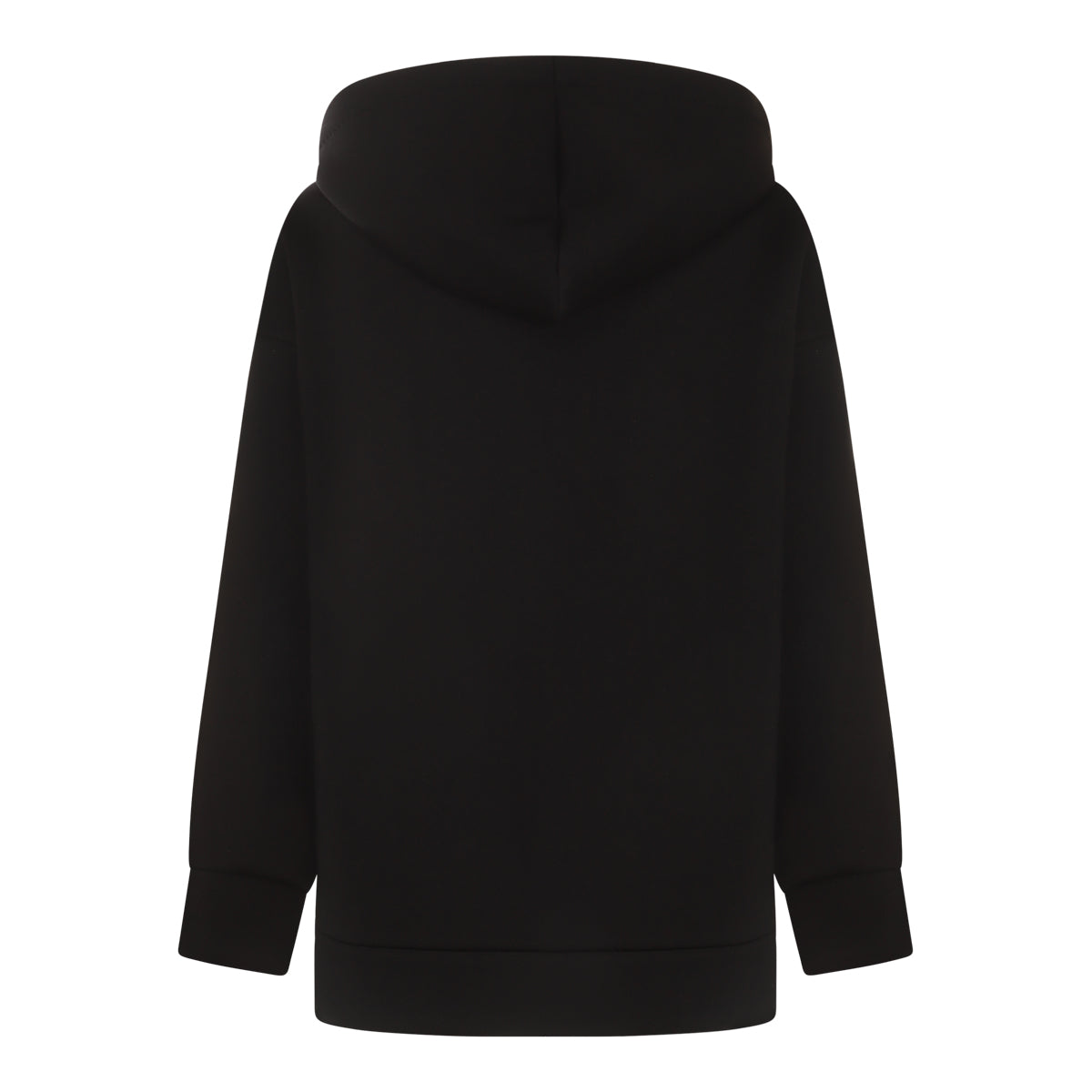 BLACK WOOL SWEATSHIRT