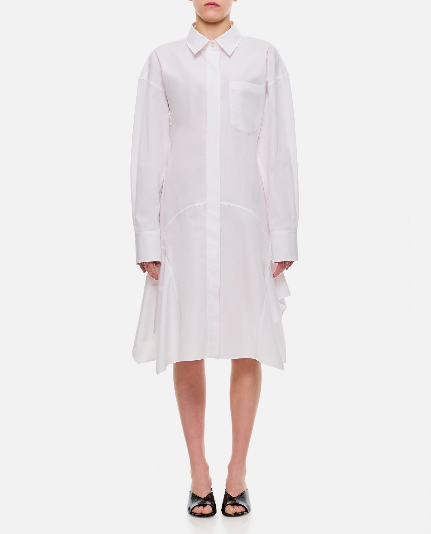 COTTON SHIRT DRESS