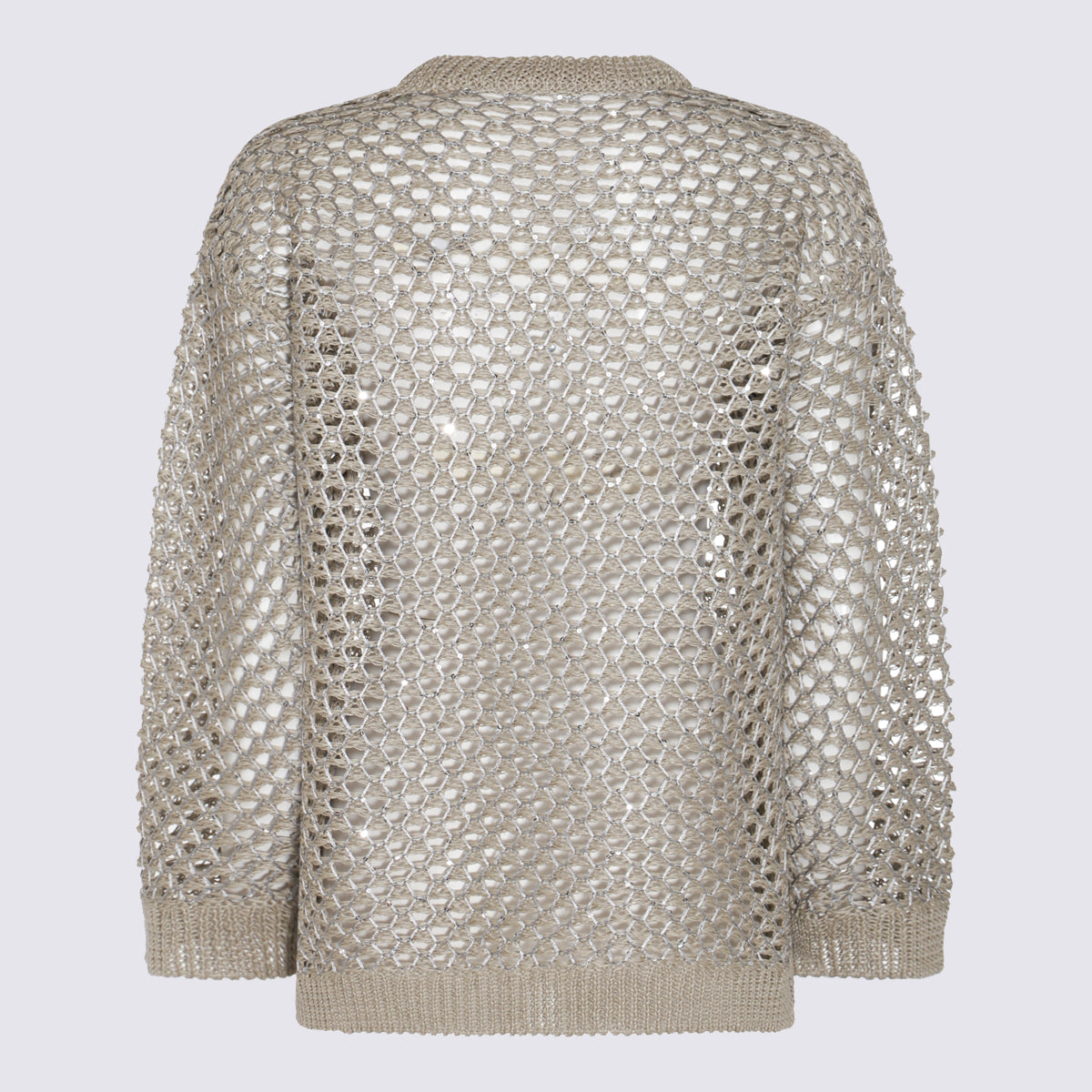 BEIGE LINEN KNITWEAR