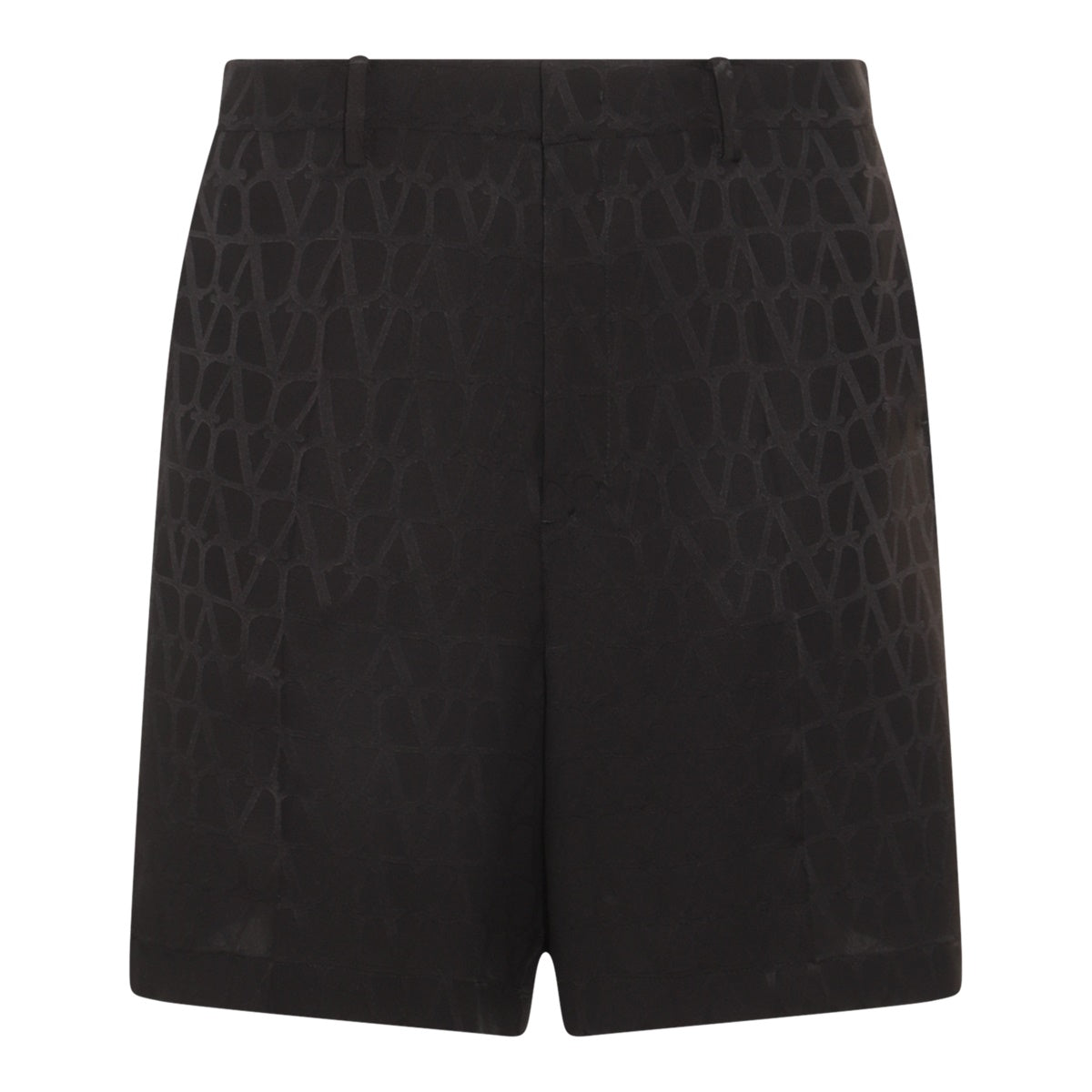 BLACK SILK SHORT