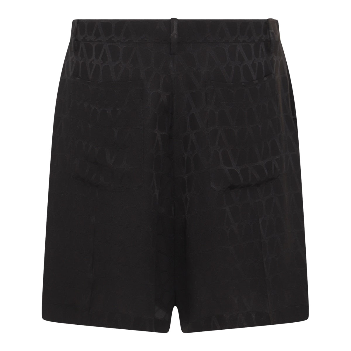 BLACK SILK SHORT