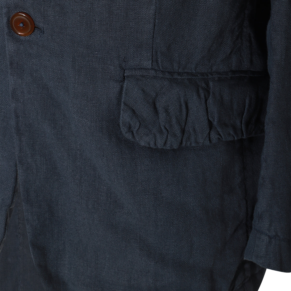 BLUE LINEN BLAZER
