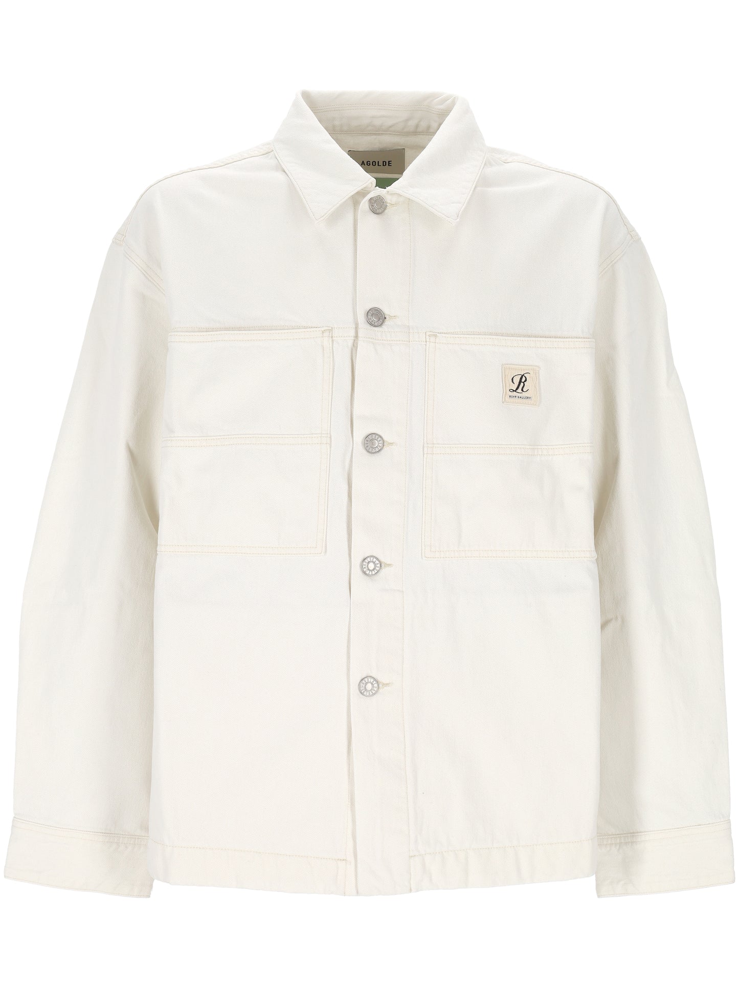 WHITE FRONT JACKET