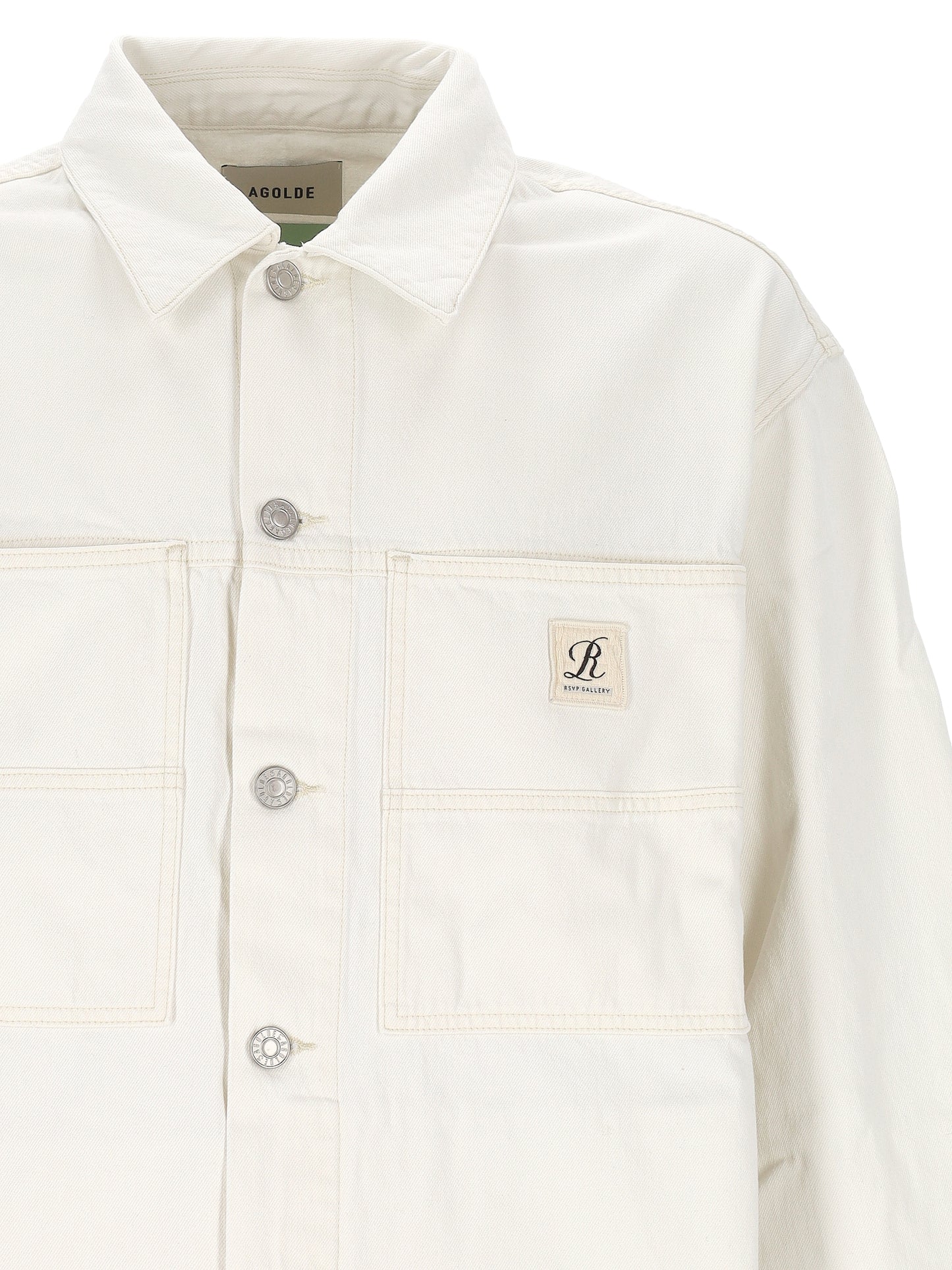 WHITE FRONT JACKET