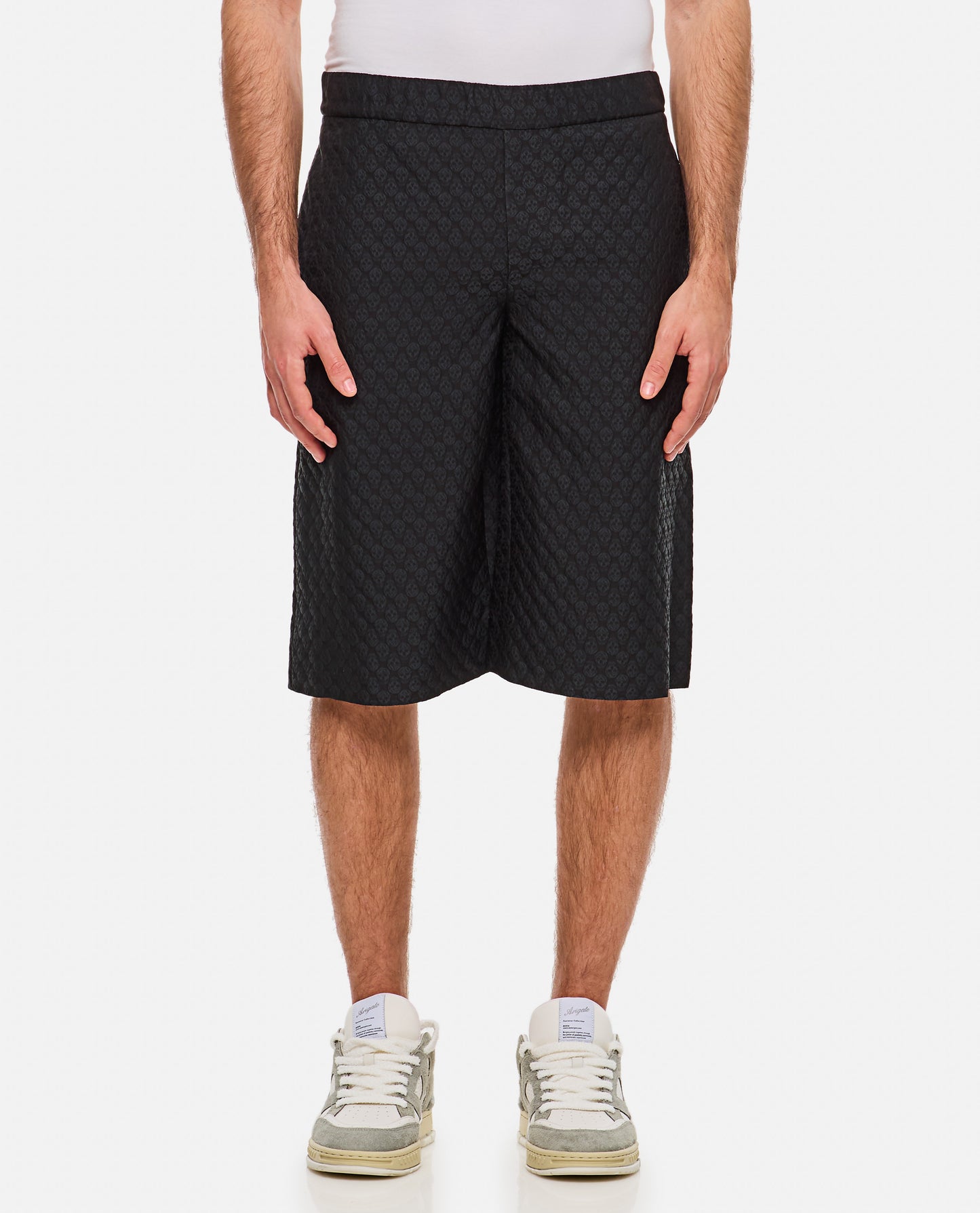 PRINTED PYJAMA SHORTS
