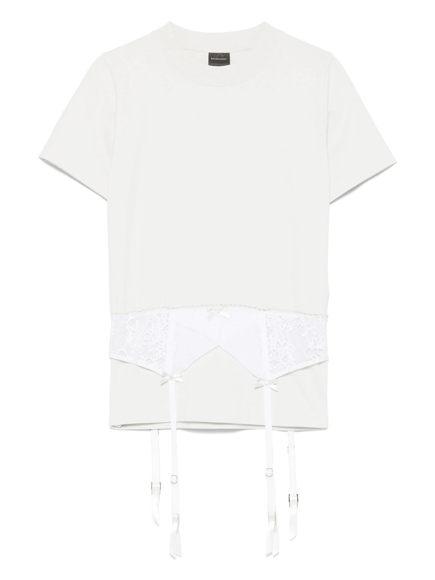 T-SHIRT WITH LINGERIE PRINT