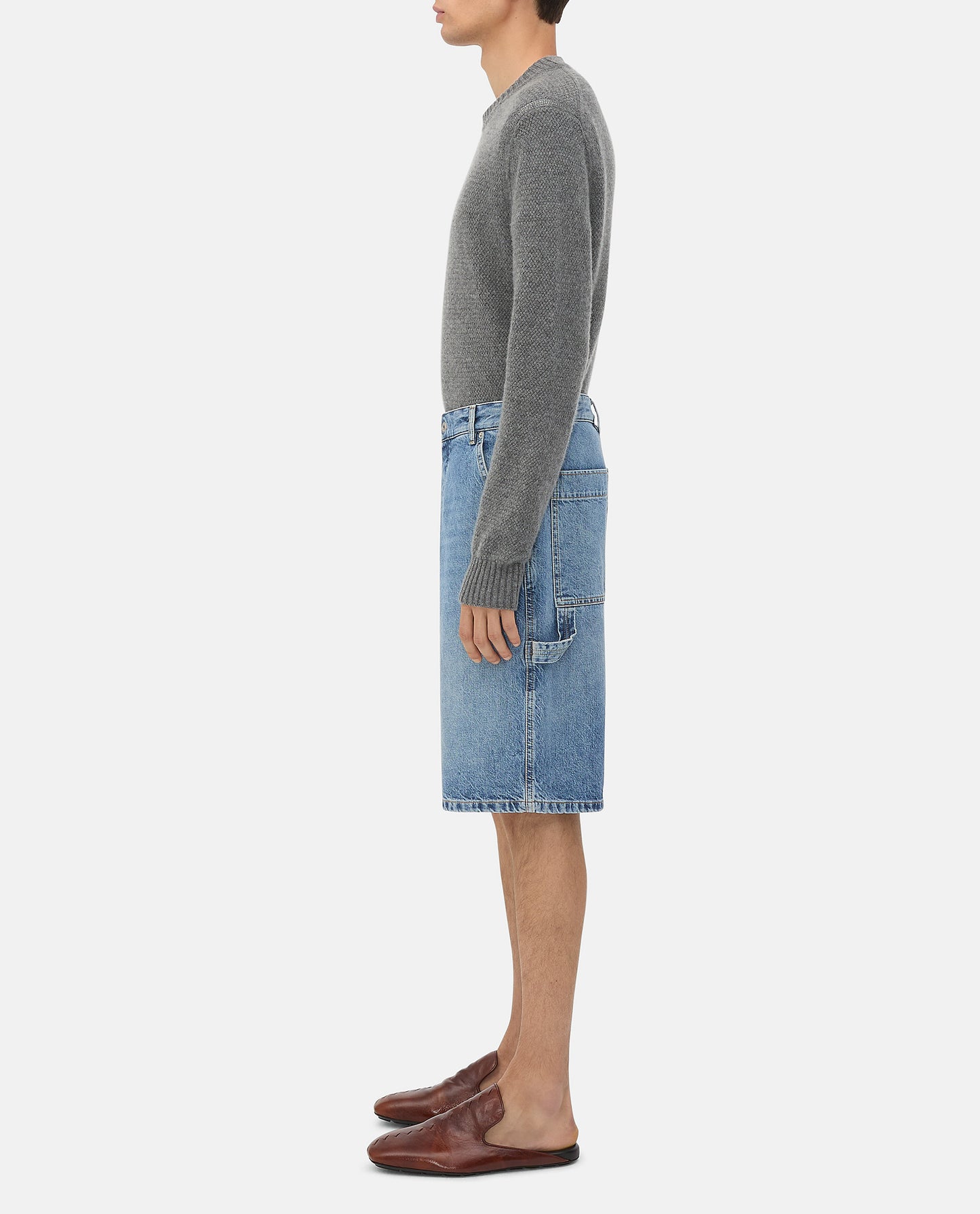 BERMUDA CARGO DENIM