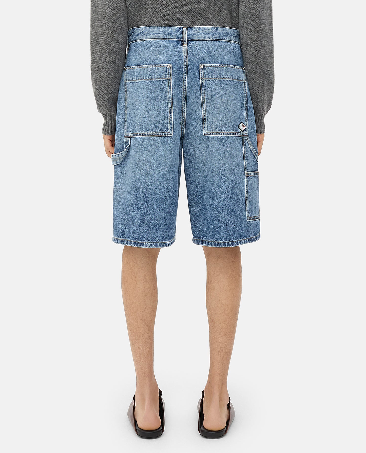 BERMUDA CARGO DENIM