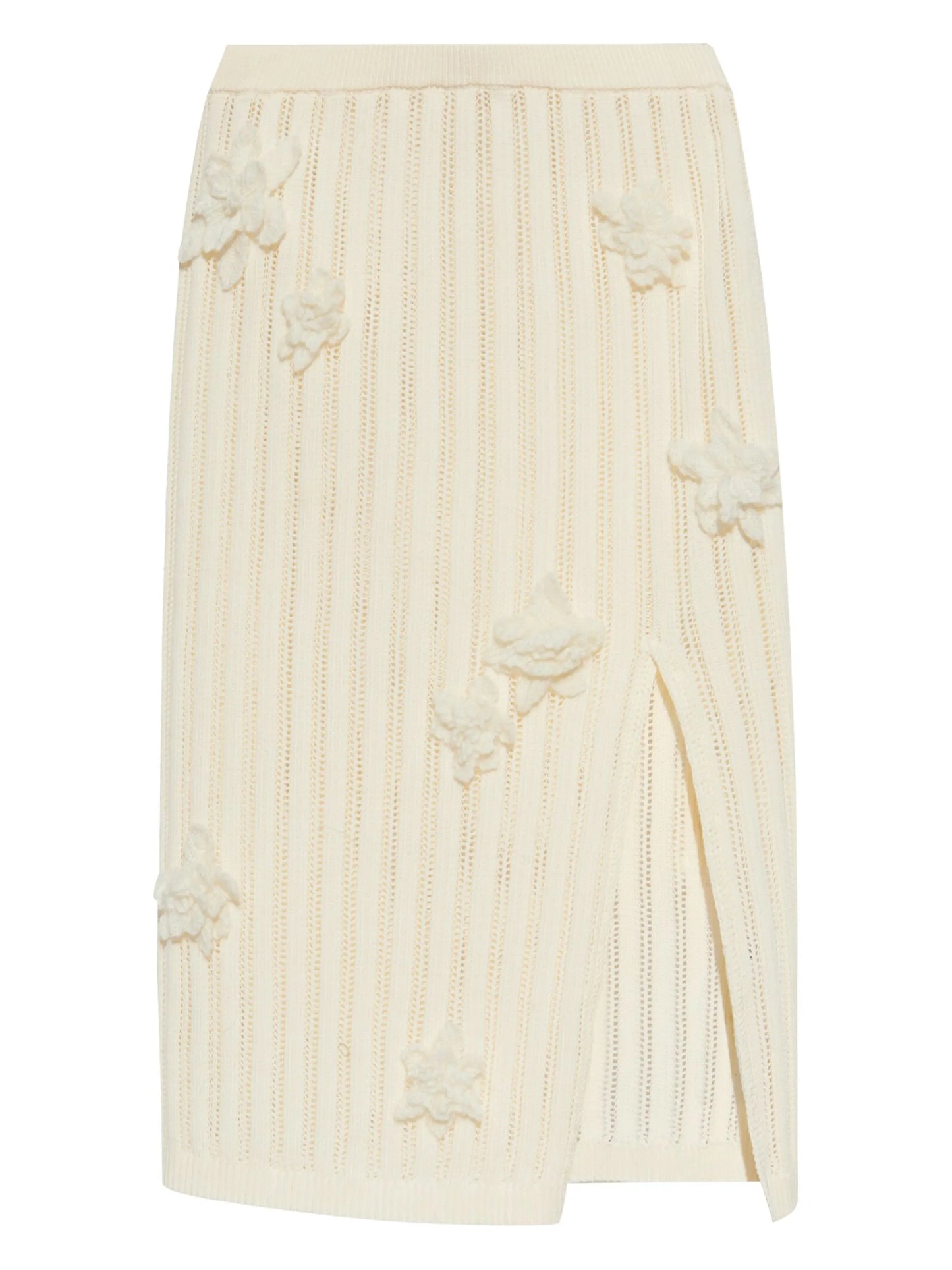 FLOWER LACE KNIT SKIRT