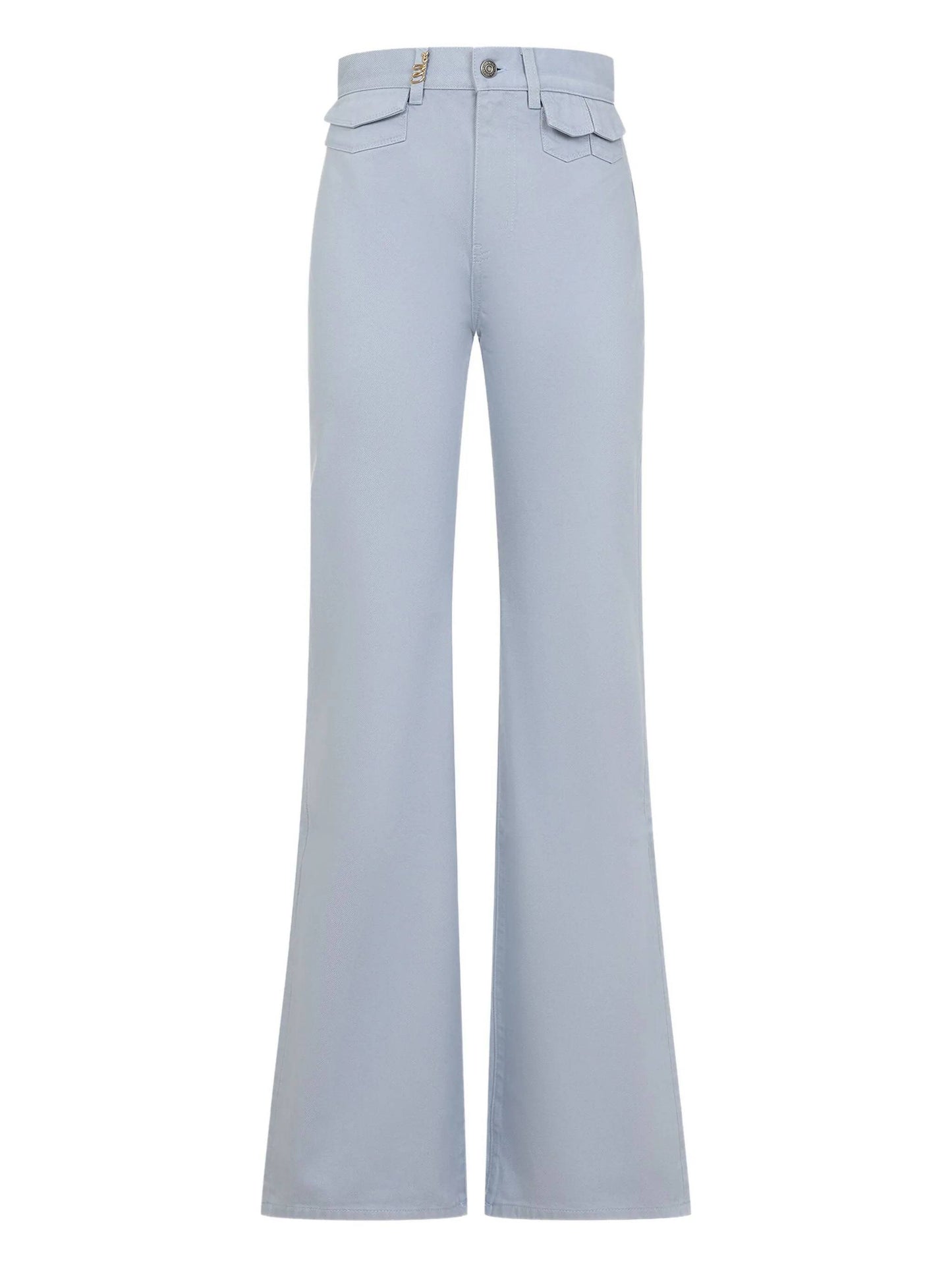 HIGH-WAISTED FLARE JEANS