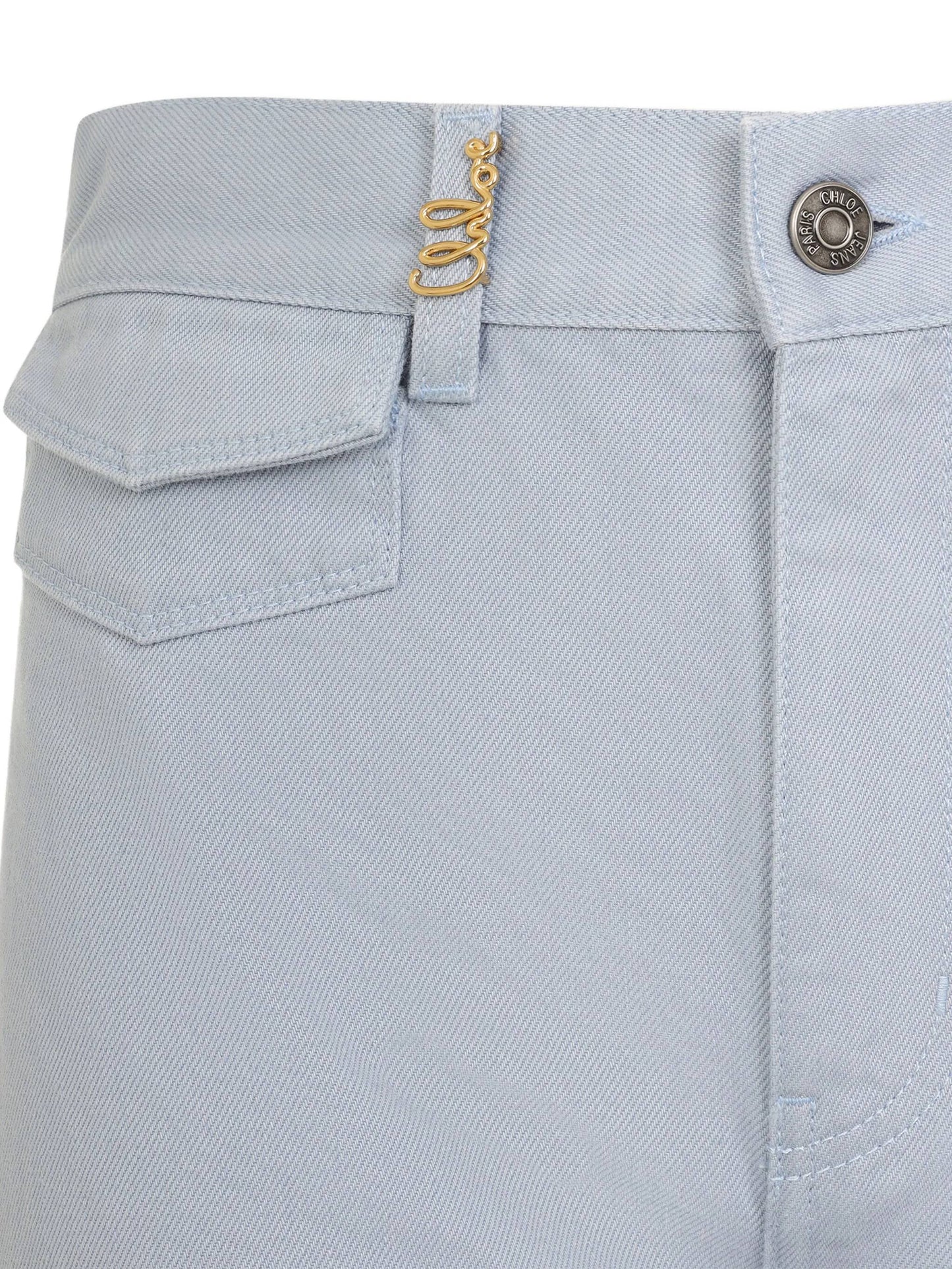 HIGH-WAISTED FLARE JEANS
