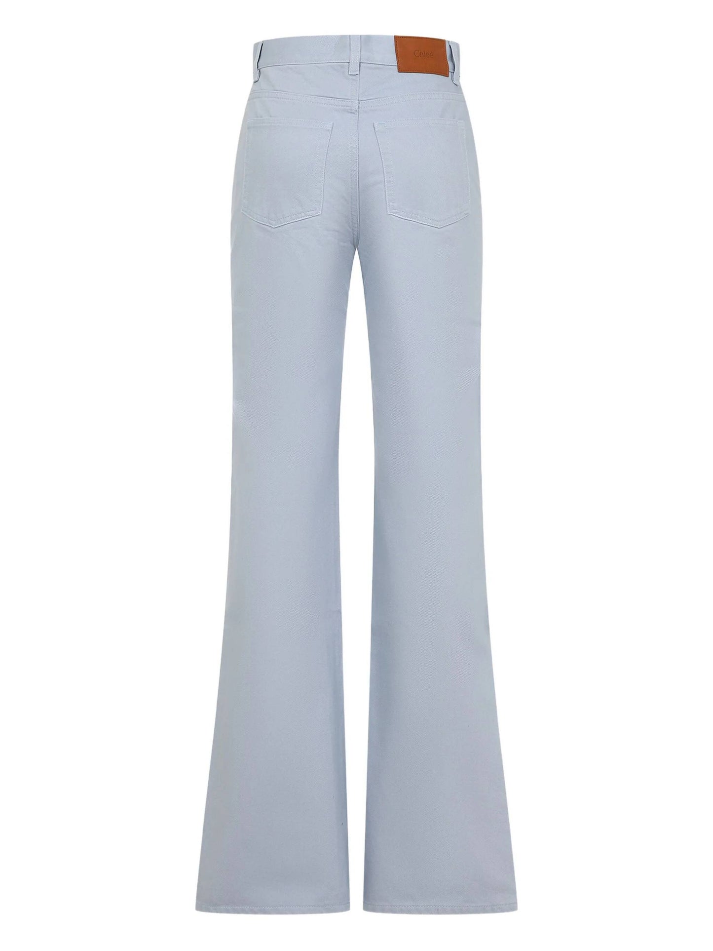 HIGH-WAISTED FLARE JEANS