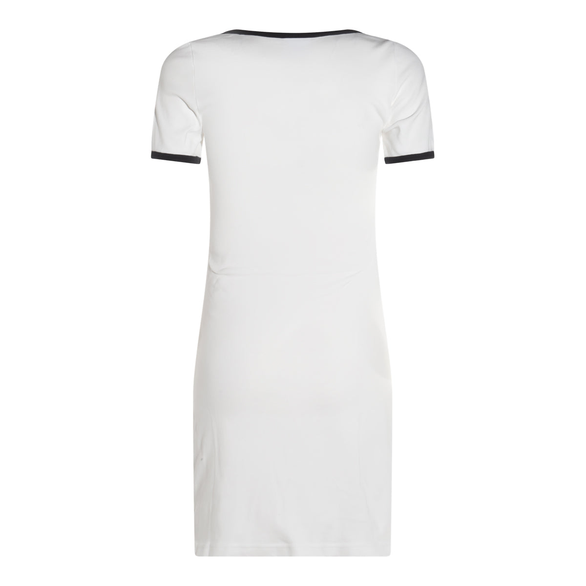 WHITE COTTON MINI DRESS