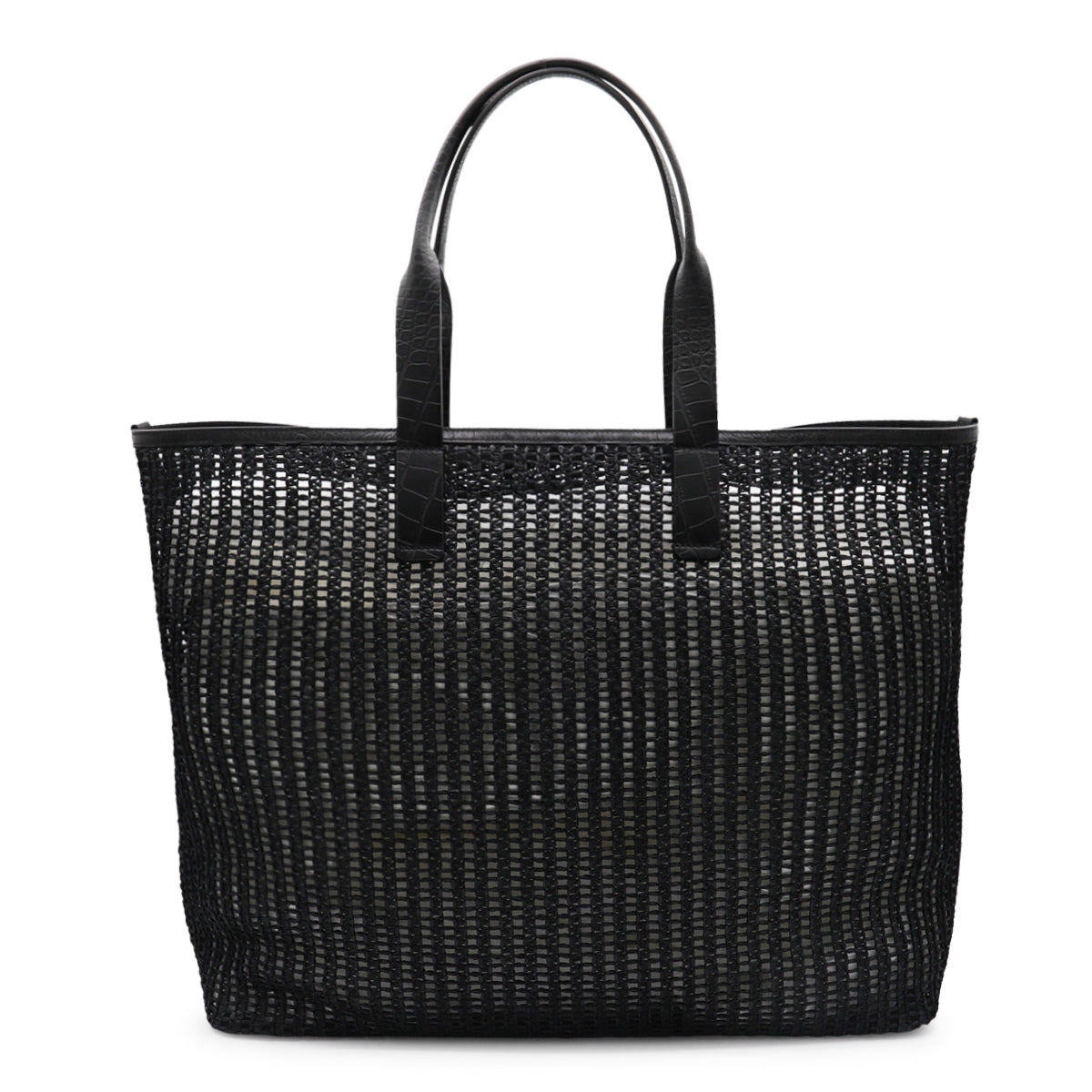 BLACK COTTON TOTES