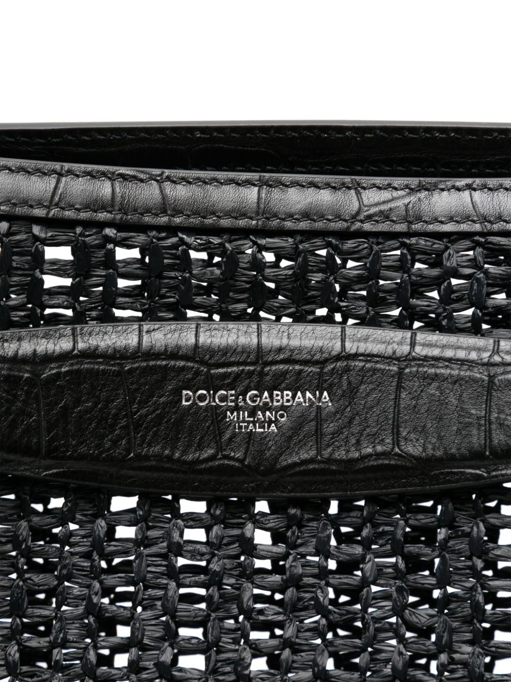 TOTE BAG WITH WOVEN DESIGN
