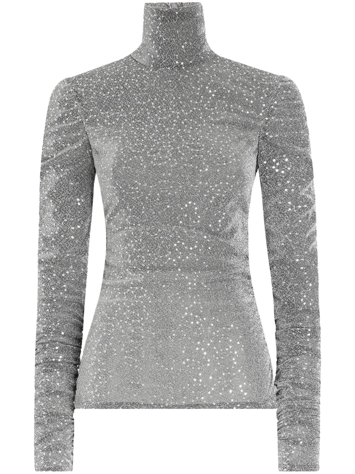 TOP WITH SEQUINS