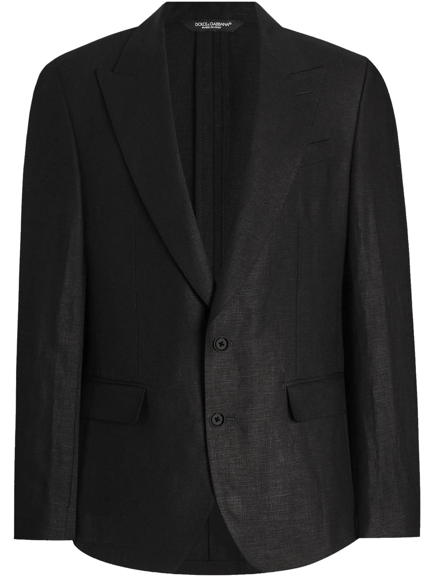 SINGLE-BREASTED LINEN BLAZER