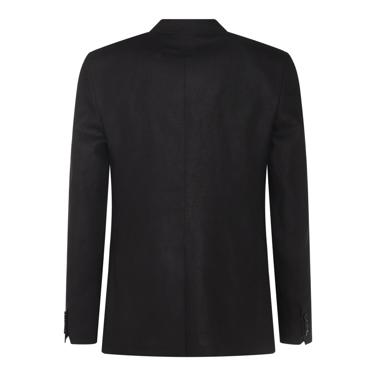 BLACK LINEN BLAZER