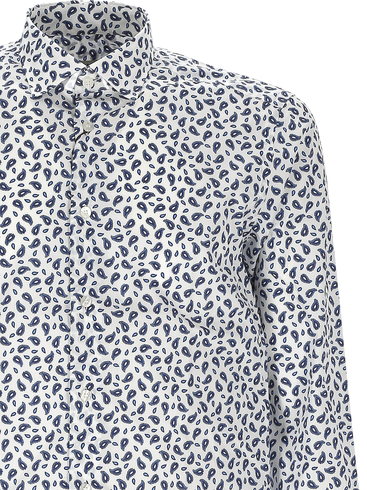 WHITE FRONT BUTTON SHIRT