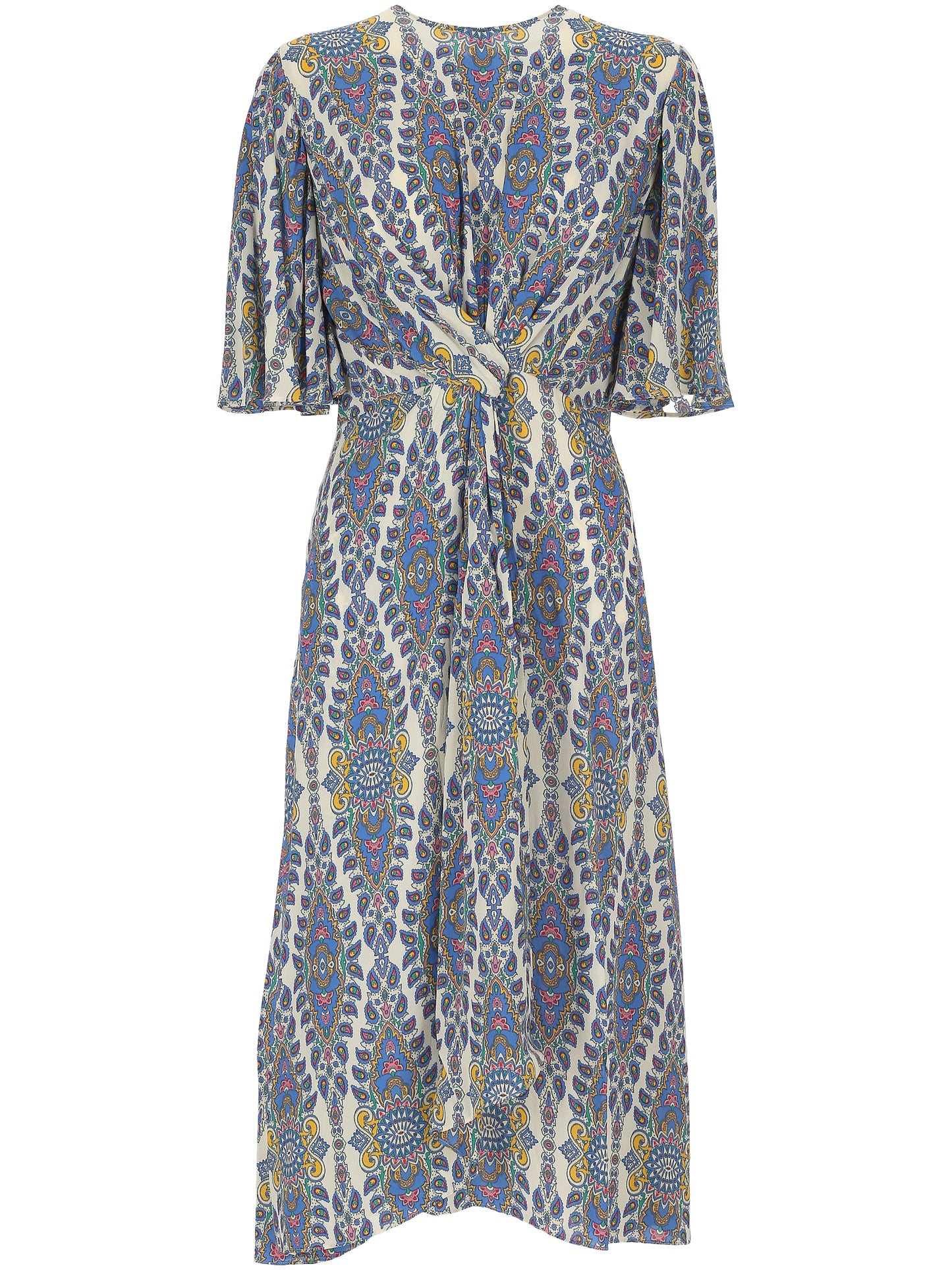 MIDI DRESS WITH PRINT