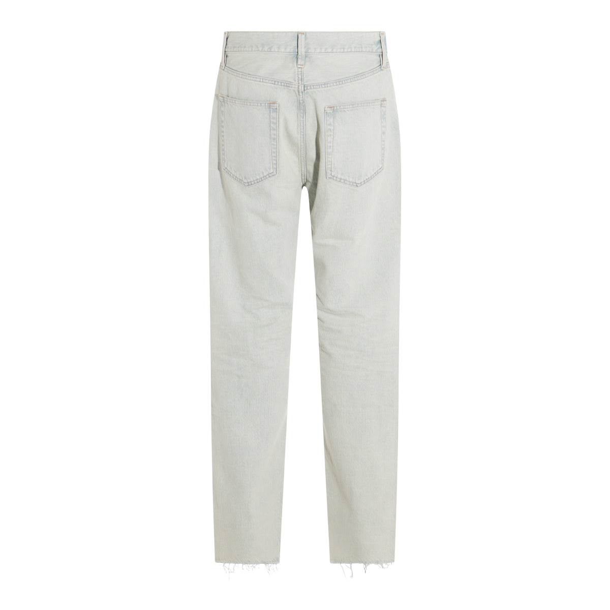 LIGHT BLUE VINTAGE COTTON DENIM JEANS