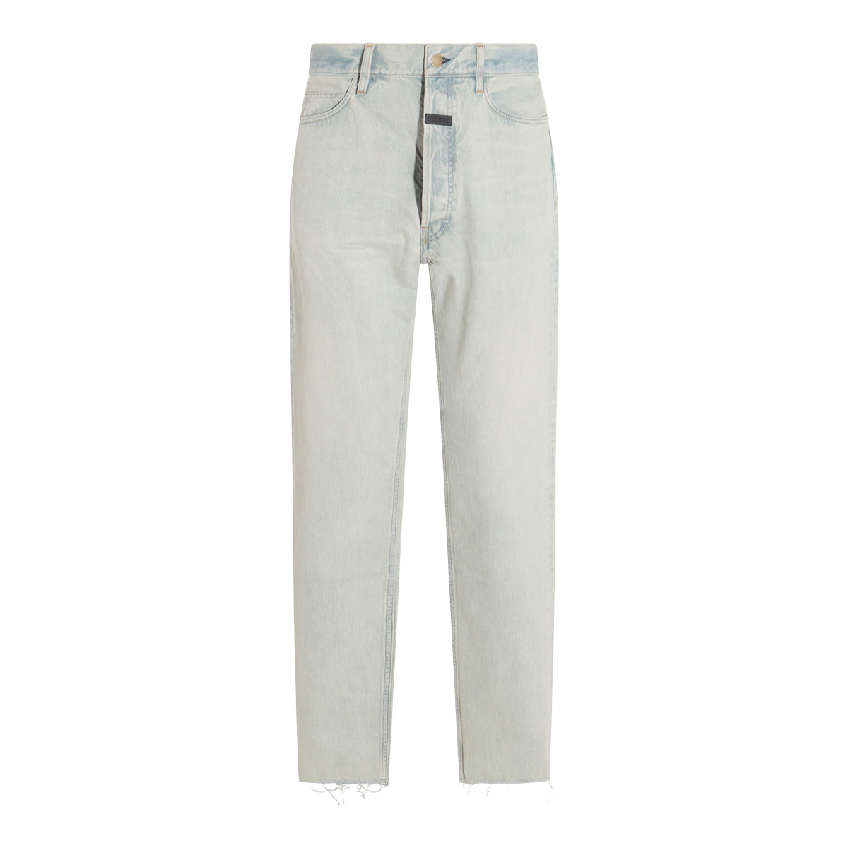 LIGHT BLUE VINTAGE COTTON DENIM JEANS