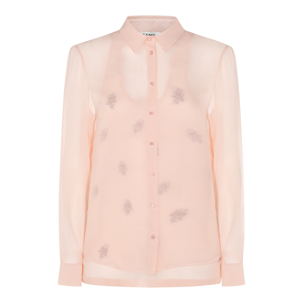 LIGHT PINK SILK SHIRT